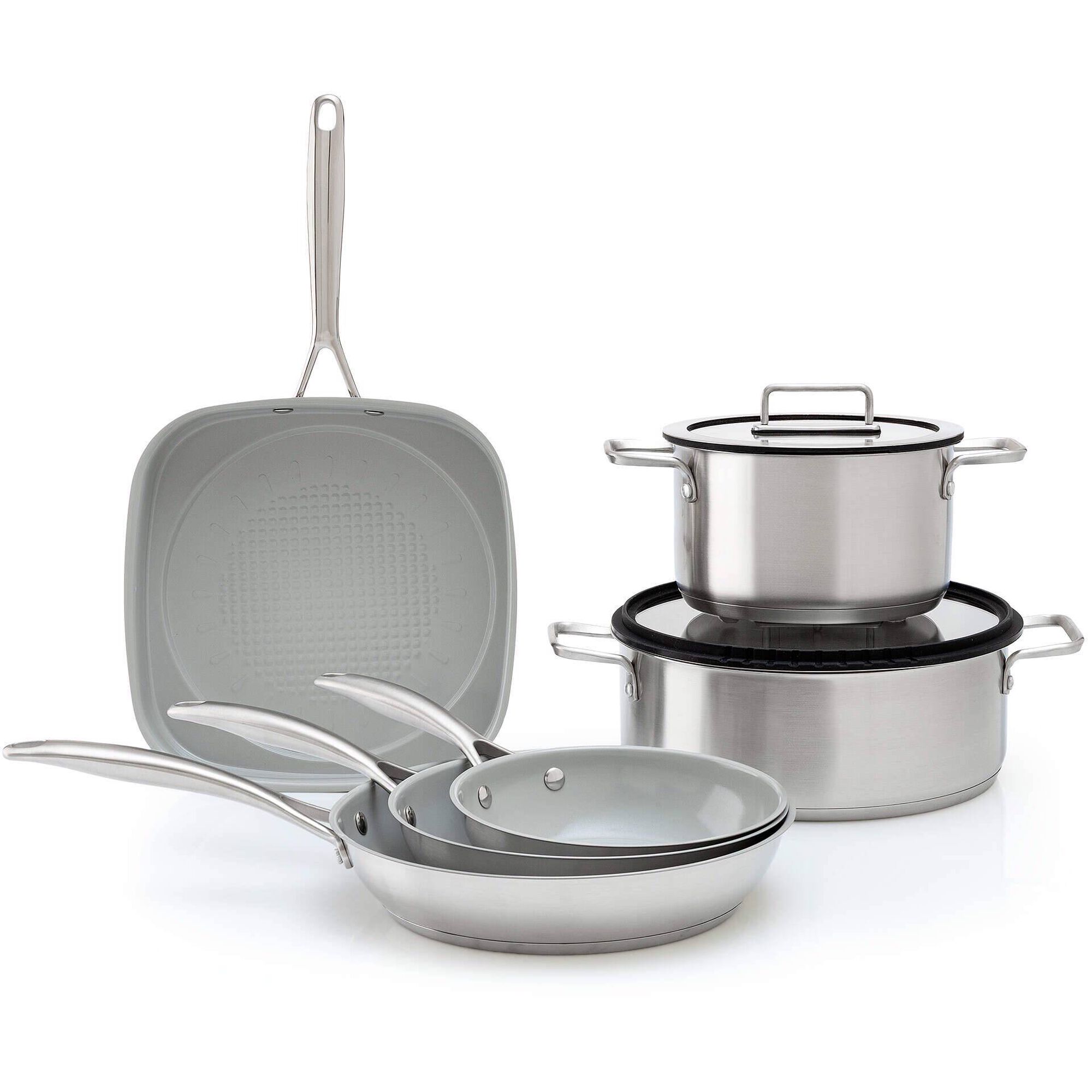Grelhador 26cm Inox Home Chef Kasa