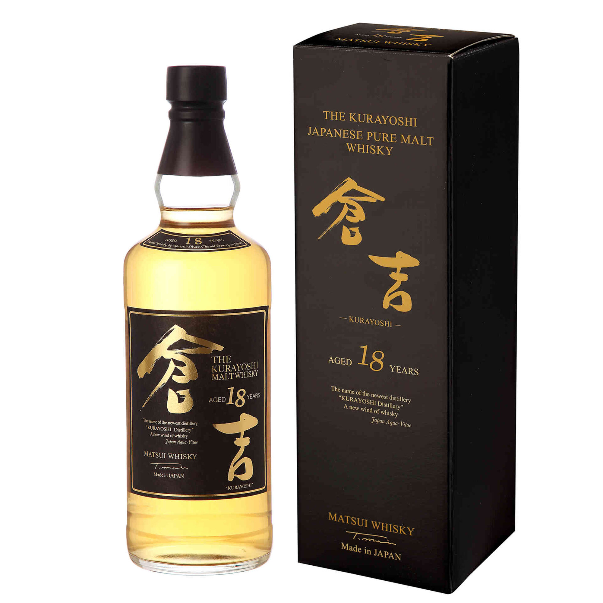 The Kurayoshi Whisky Japon&ecirc;s Pure Malt 18 Anos