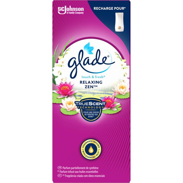 Ambientador Recarga Touch&Fresh Relax Zen Glade