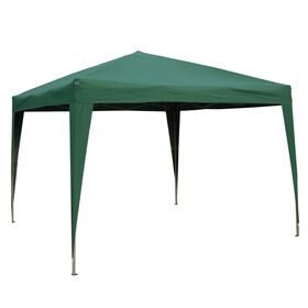 P&eacute;rgola de Jardim Alum&iacute;nio 3x3m Verde Kasa