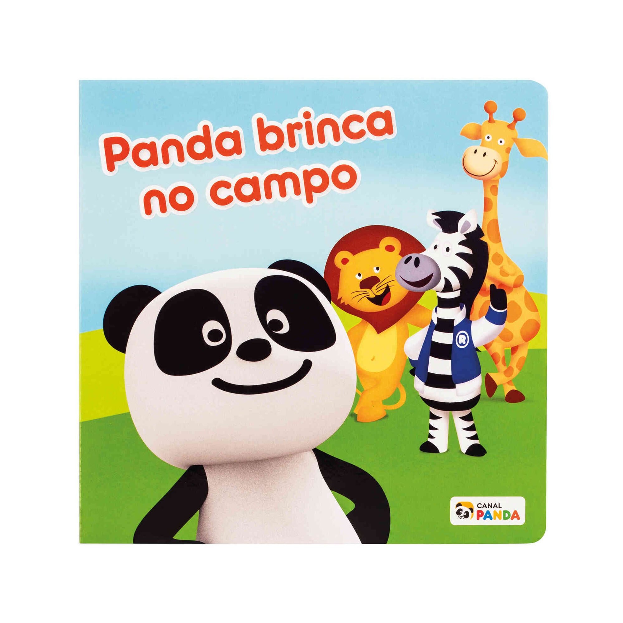Panda Brinca no Campo