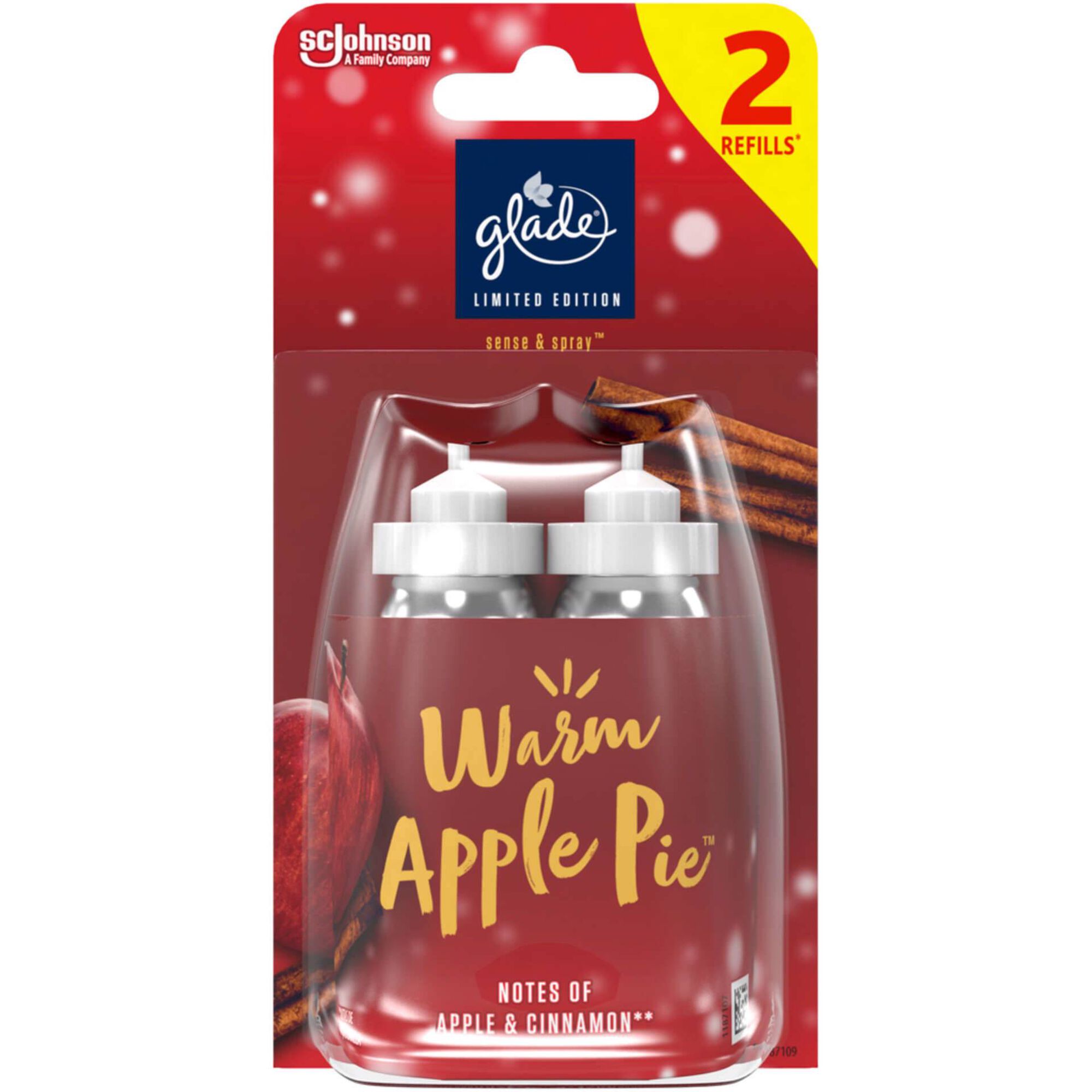 Ambientador Recarga Difusor Sense&Spray Warm Apple Pie