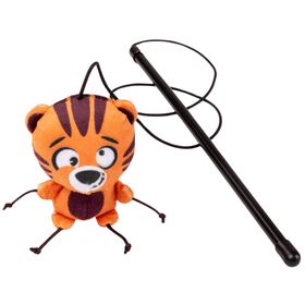 Brinquedo para Gato Peluche Tigre com Cana FuzzYard