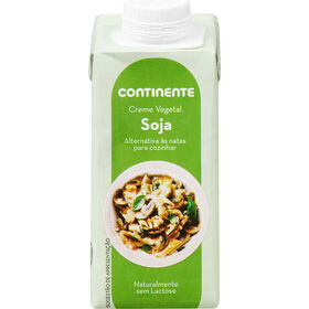 Creme Vegetal de Soja para Culin&aacute;ria Continente