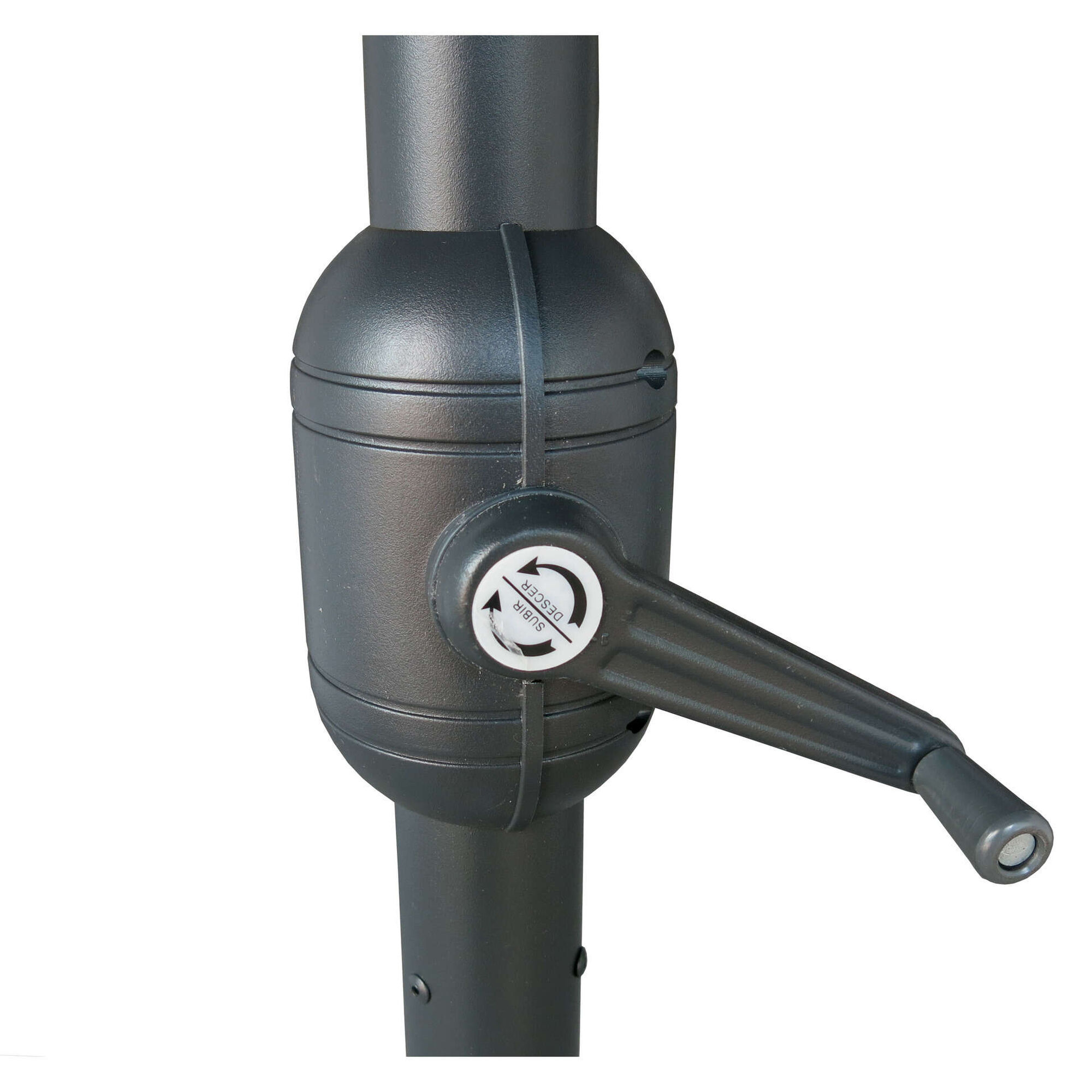 Guarda-Sol de Alum&iacute;nio 3m Cinza