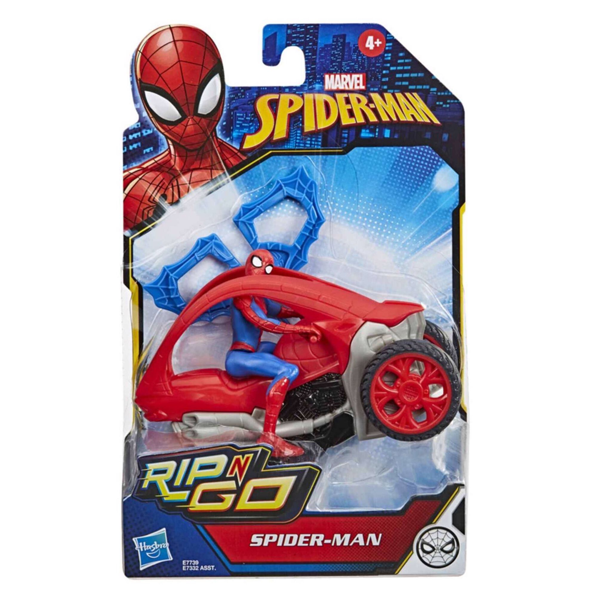 Figura Spiderman e Veículo 15cm (vários modelos) Figura Spiderman e Veículo 15cm (vários modelos)