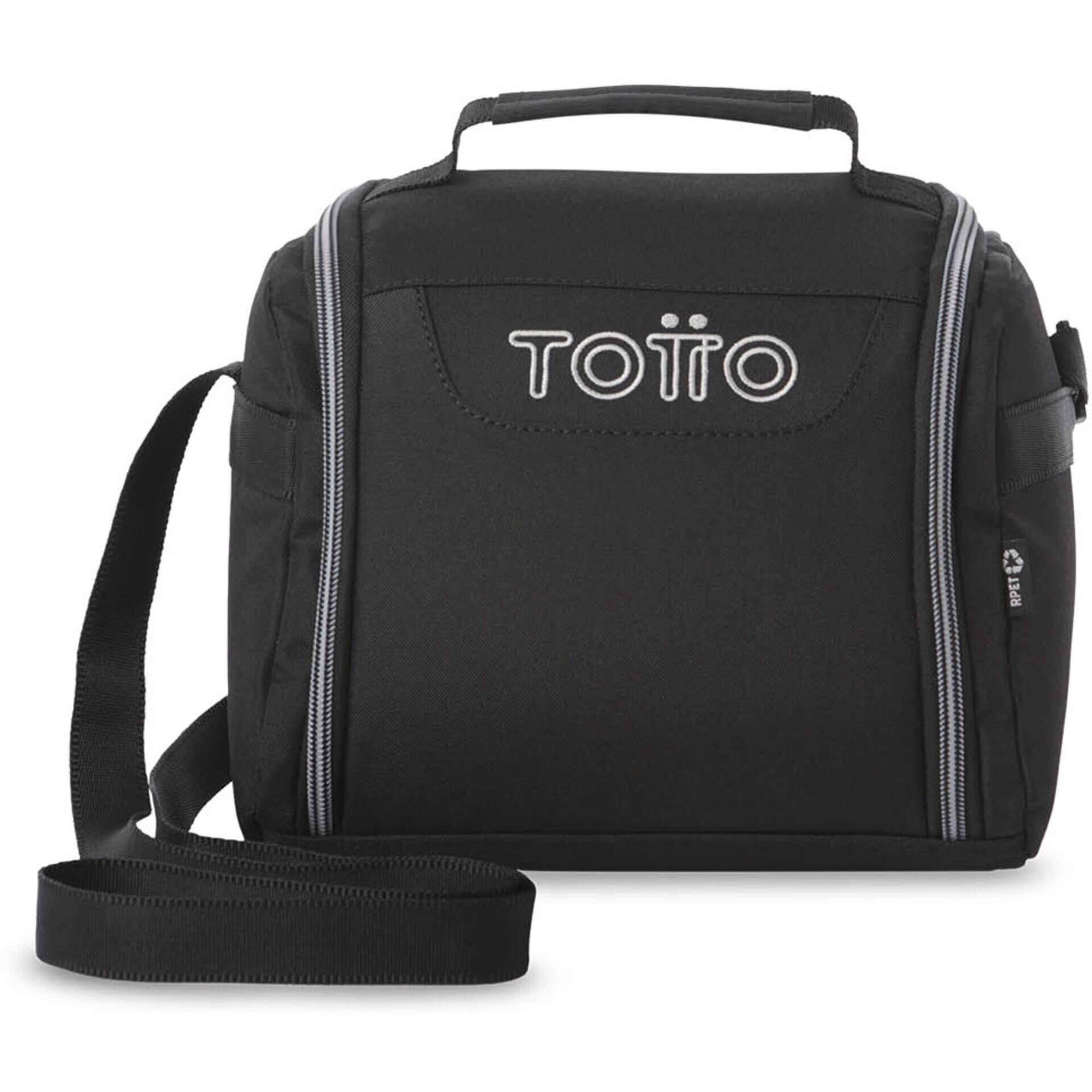 Lancheira Preta Oval Totto