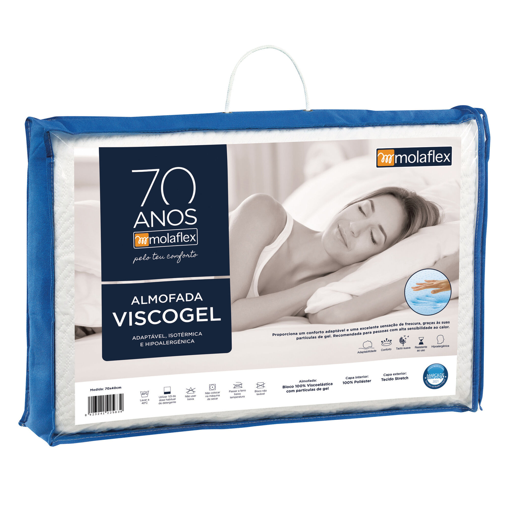 Almofada Viscogel 40x60cm