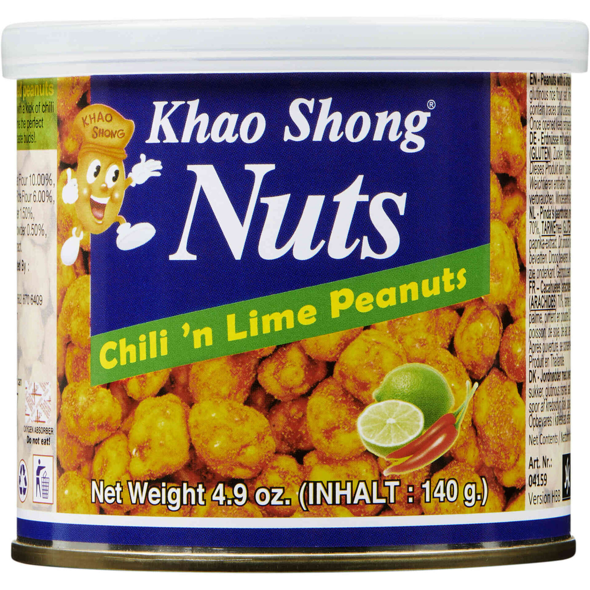 Amendoim Chilli e Lima Khao Song