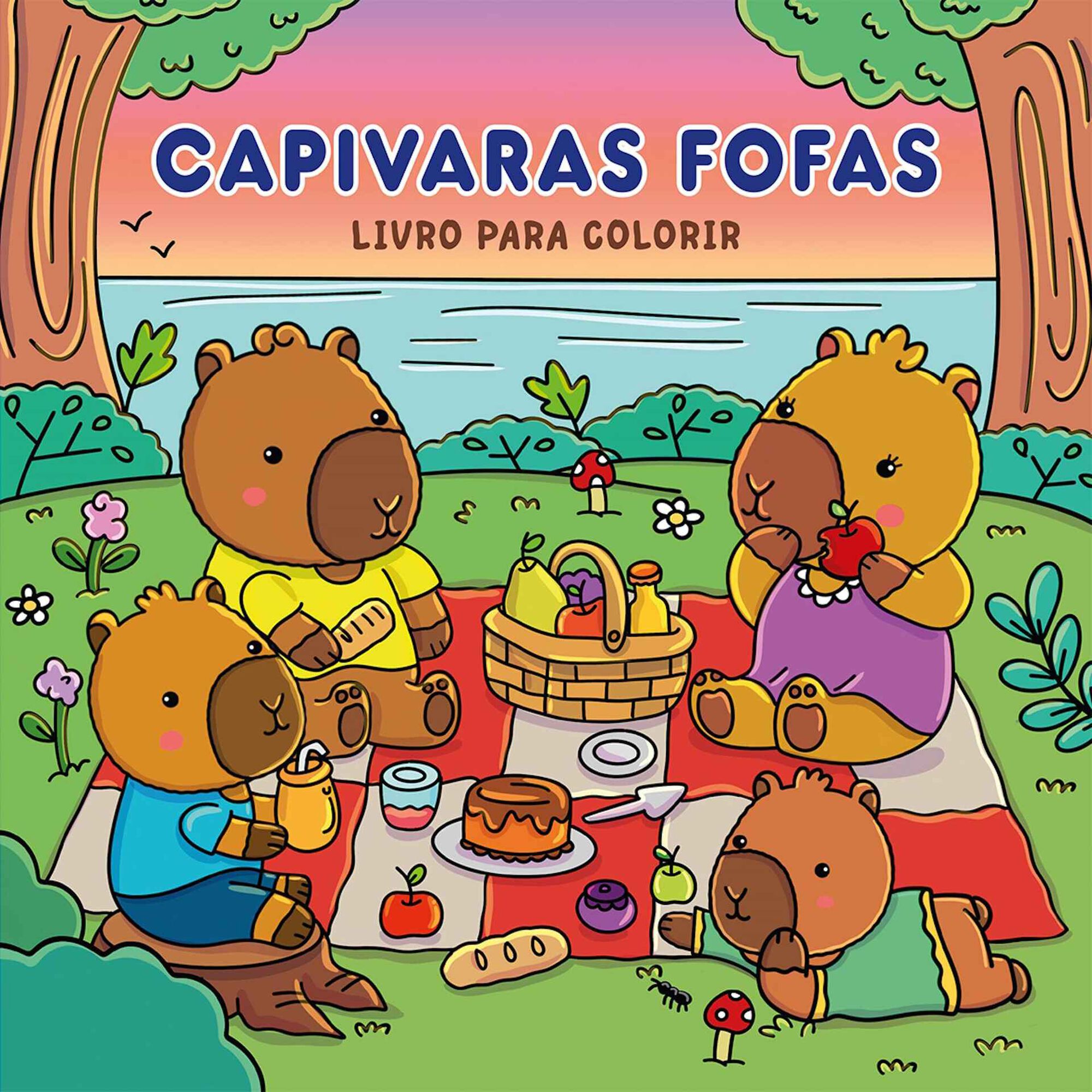 Capivaras fofas Capivaras fofas