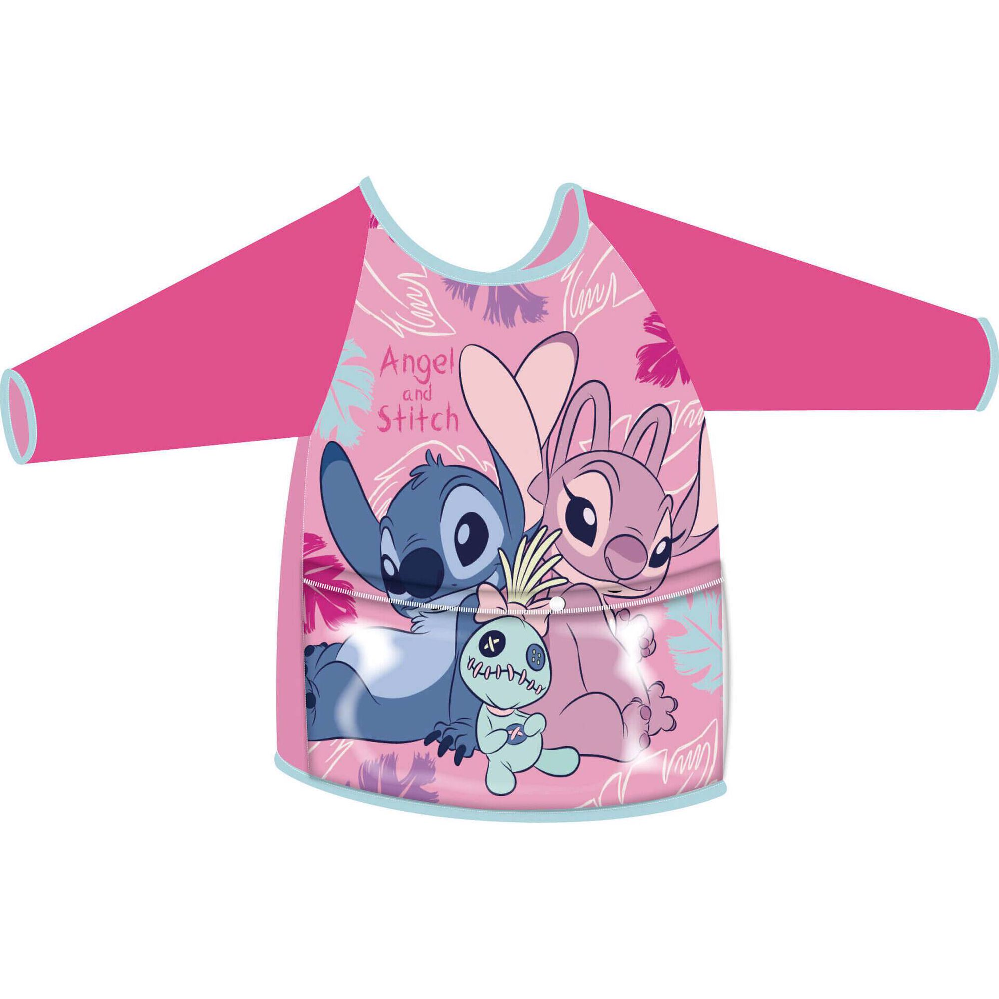 Avental com Mangas para Atividades Lilo & Stitch