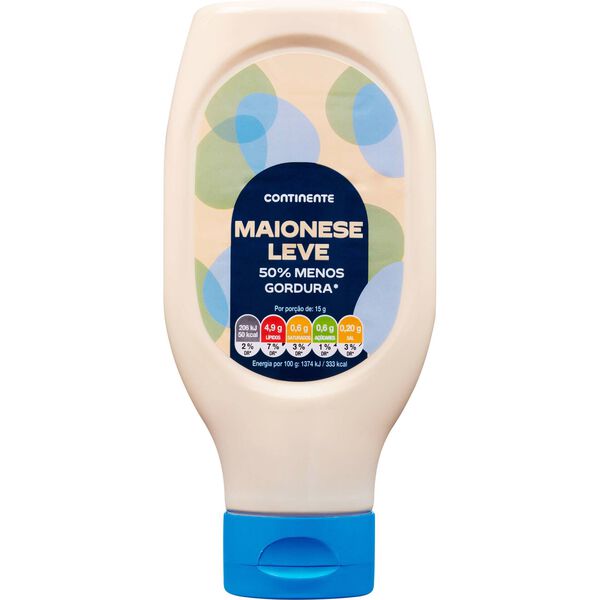 Maionese Leve Top Down Continente