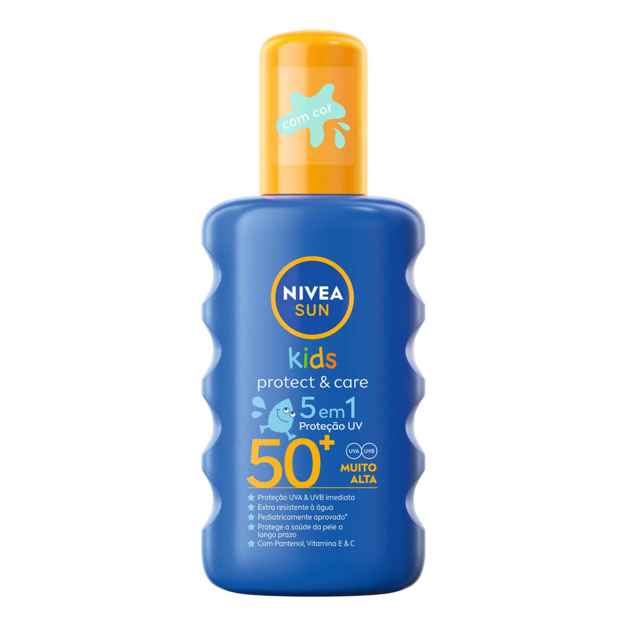 Protetor Solar Spray Protect & Play Crian&ccedil;as FPS 50+ Nivea Sun