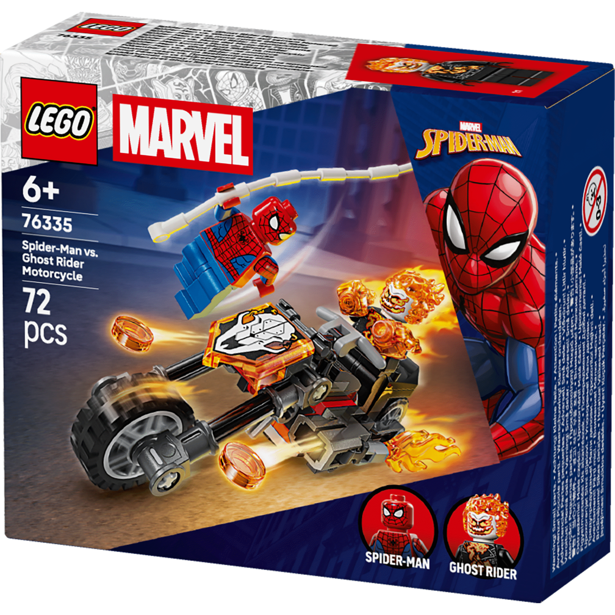 LEGO Marvel - Spider-Man contra Mota do Ghost Rider - 76335