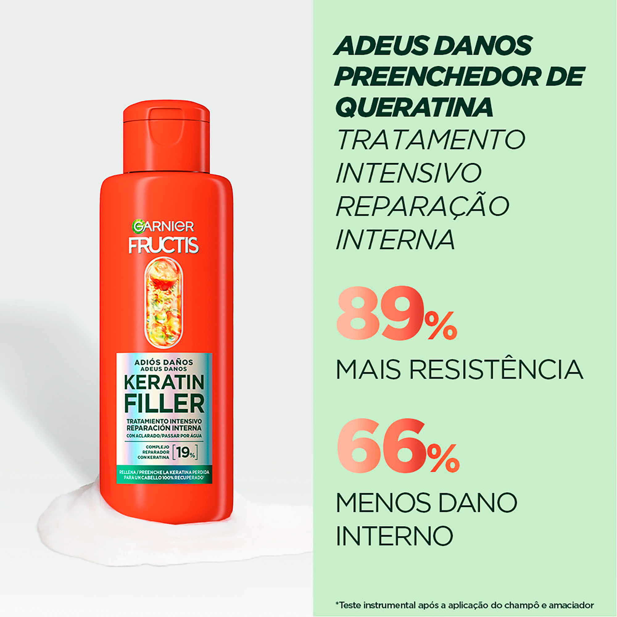 Tratamento Cabelo Intensivo Fructis Adeus Danos Tratamento Cabelo Intensivo Fructis Adeus Danos