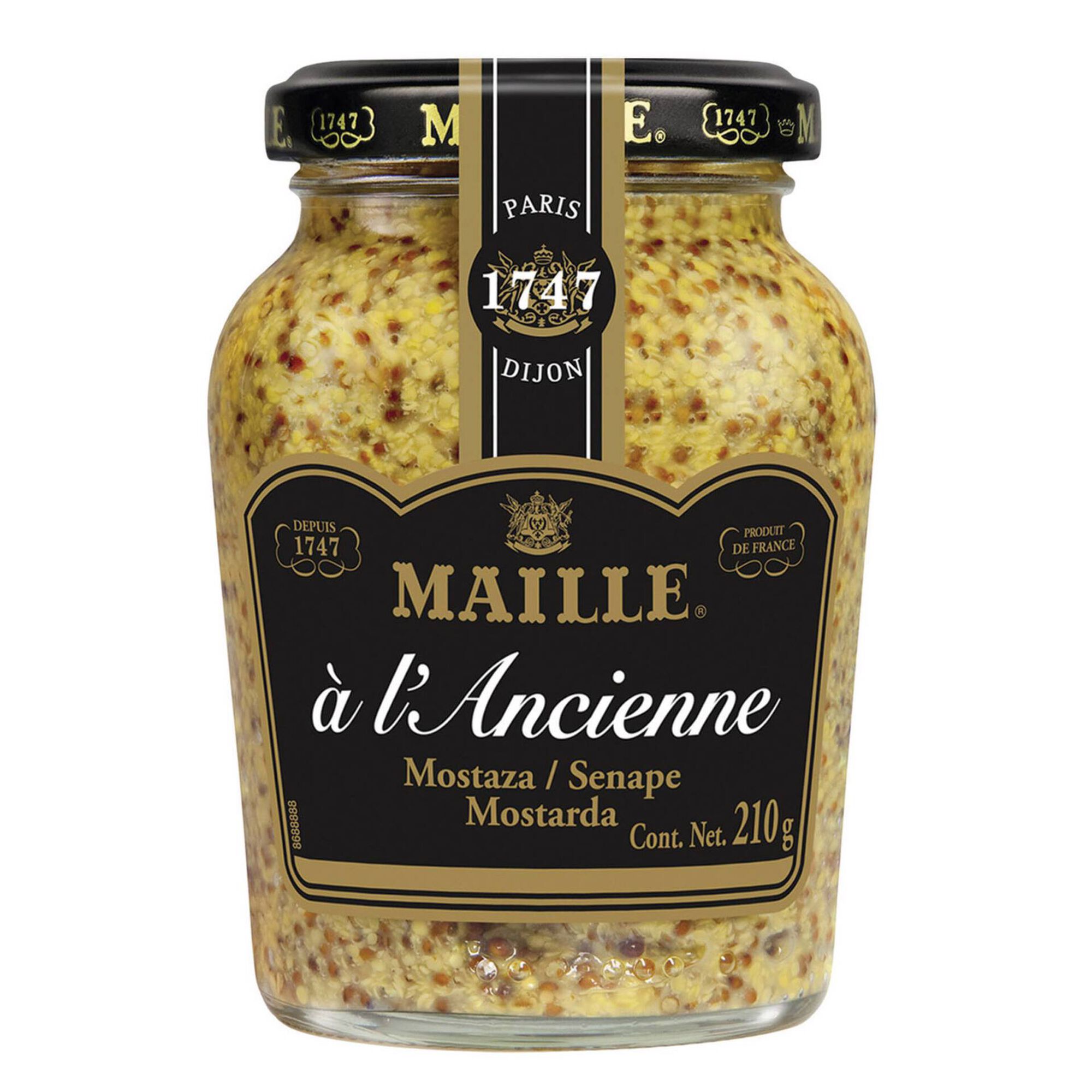 Mostarda L'Ancienne em Vidro