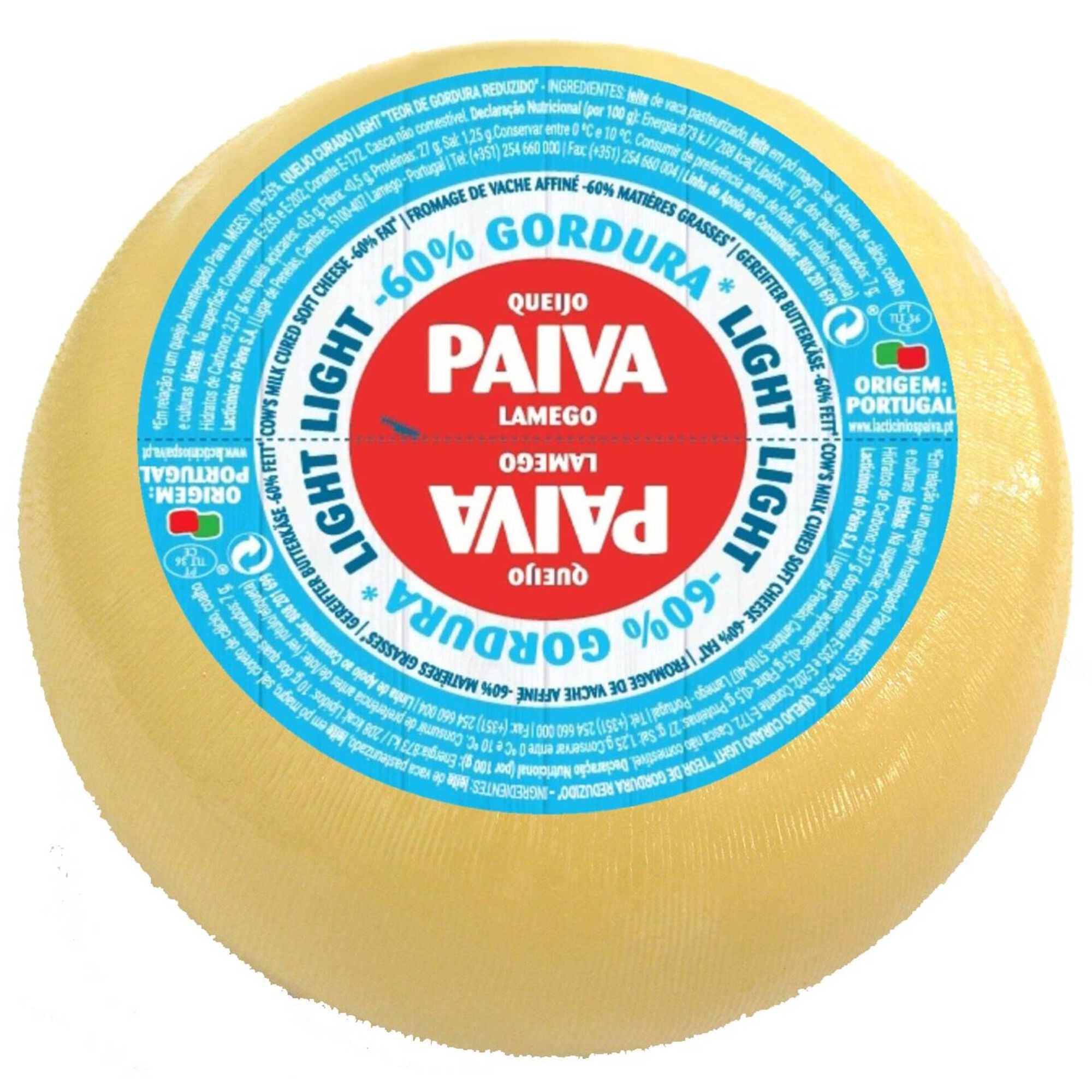 Queijo de Vaca Curado Light