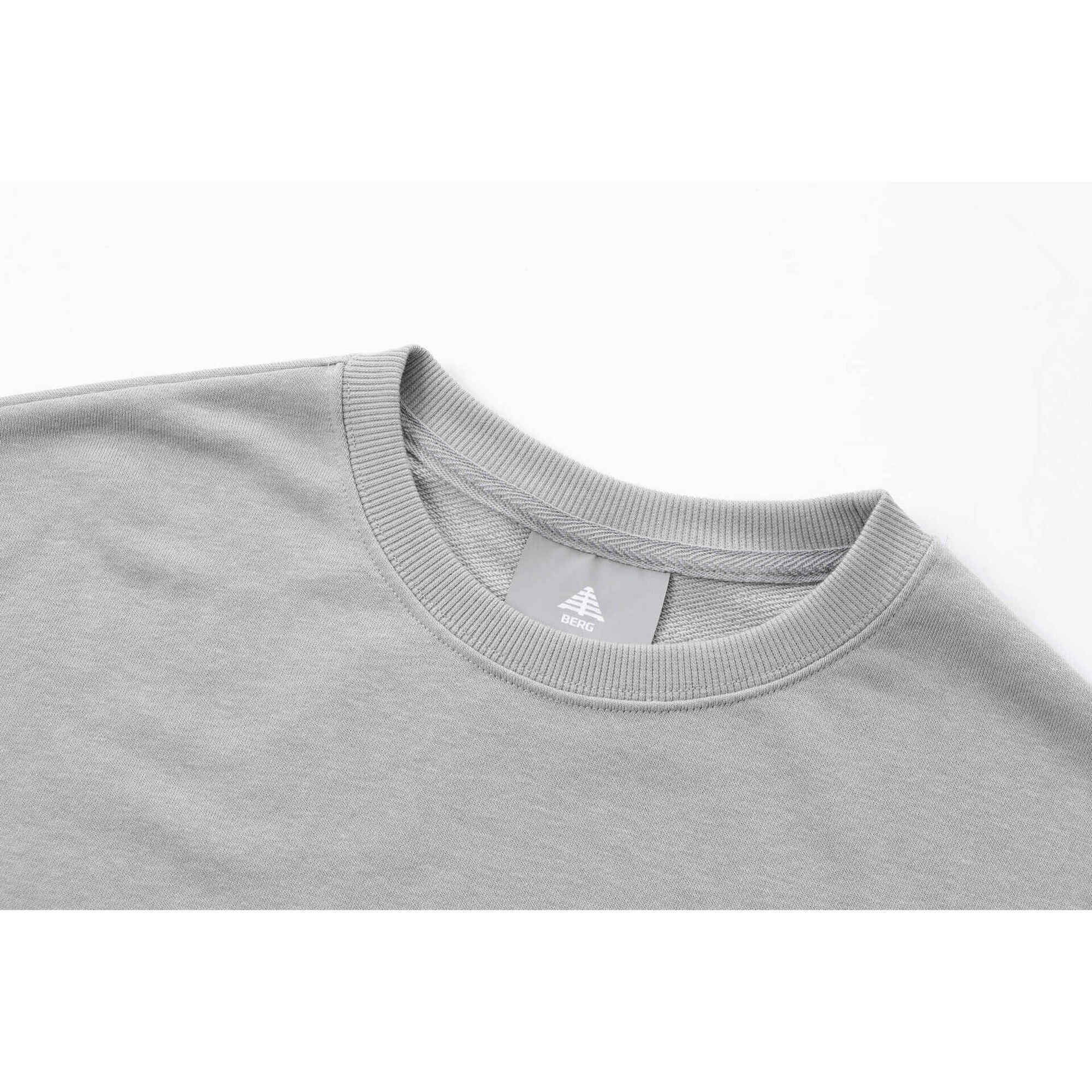 Sweat Loose Fit Mulher Cinza Berg