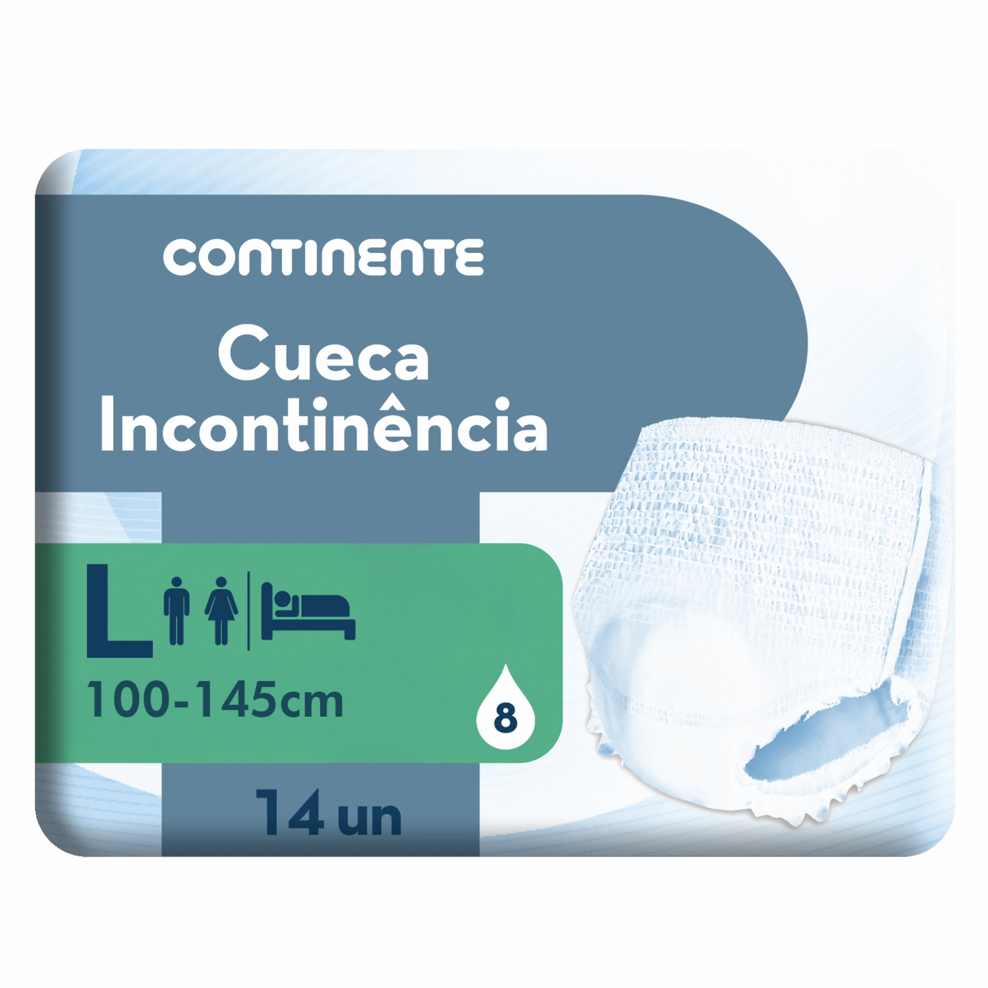 Cuecas Incontinência L