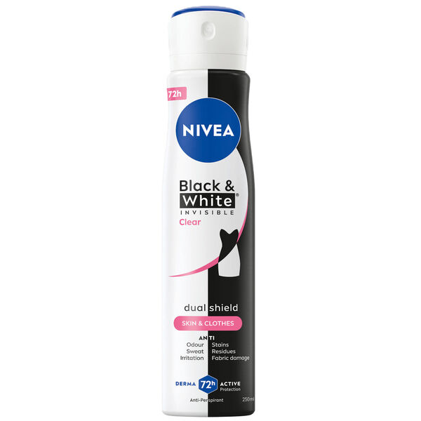 Desodorizante Spray Black & White Invisible Original Nivea