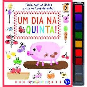 Explosão de Cor - Um Dia Na Quinta! de Elizabeth Golding