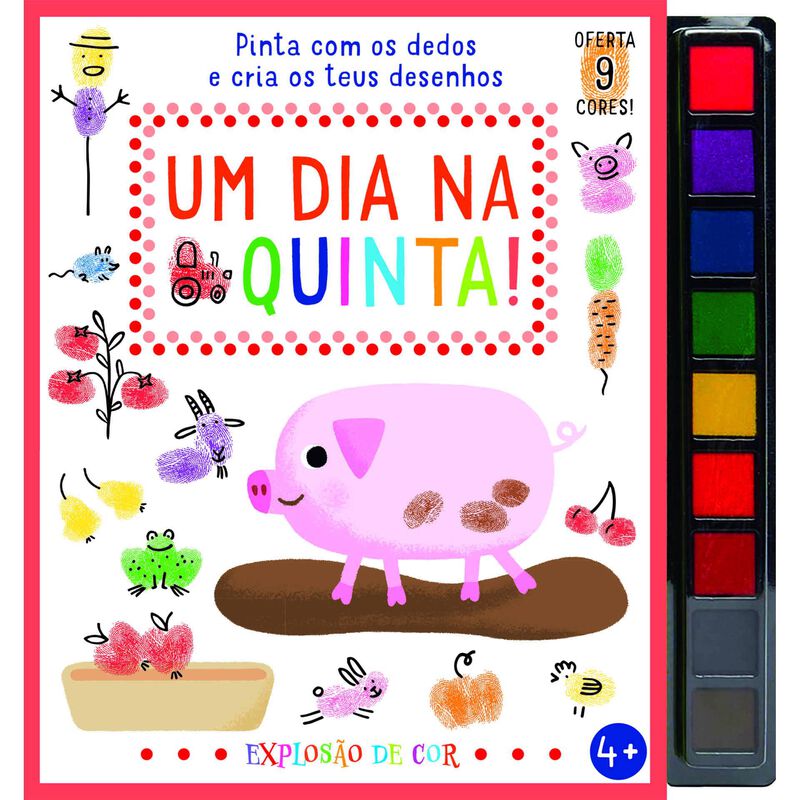 Explosão de Cor - Um Dia Na Quinta! de Elizabeth Golding
