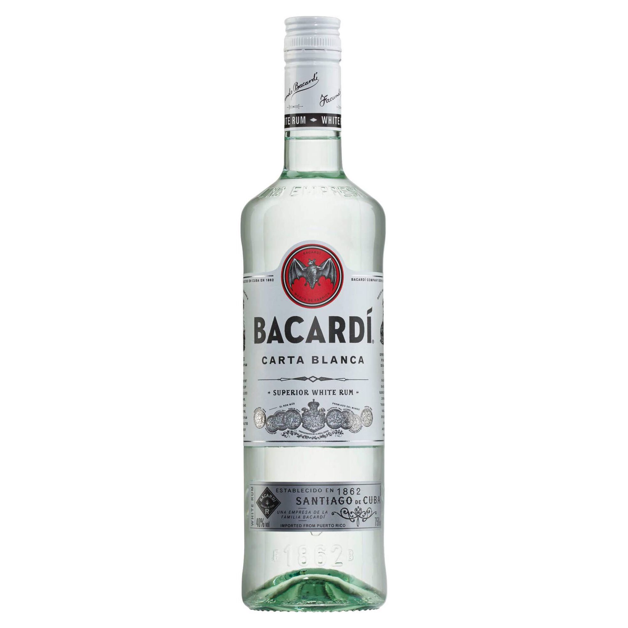 Rum Bacardi Carta Blanca