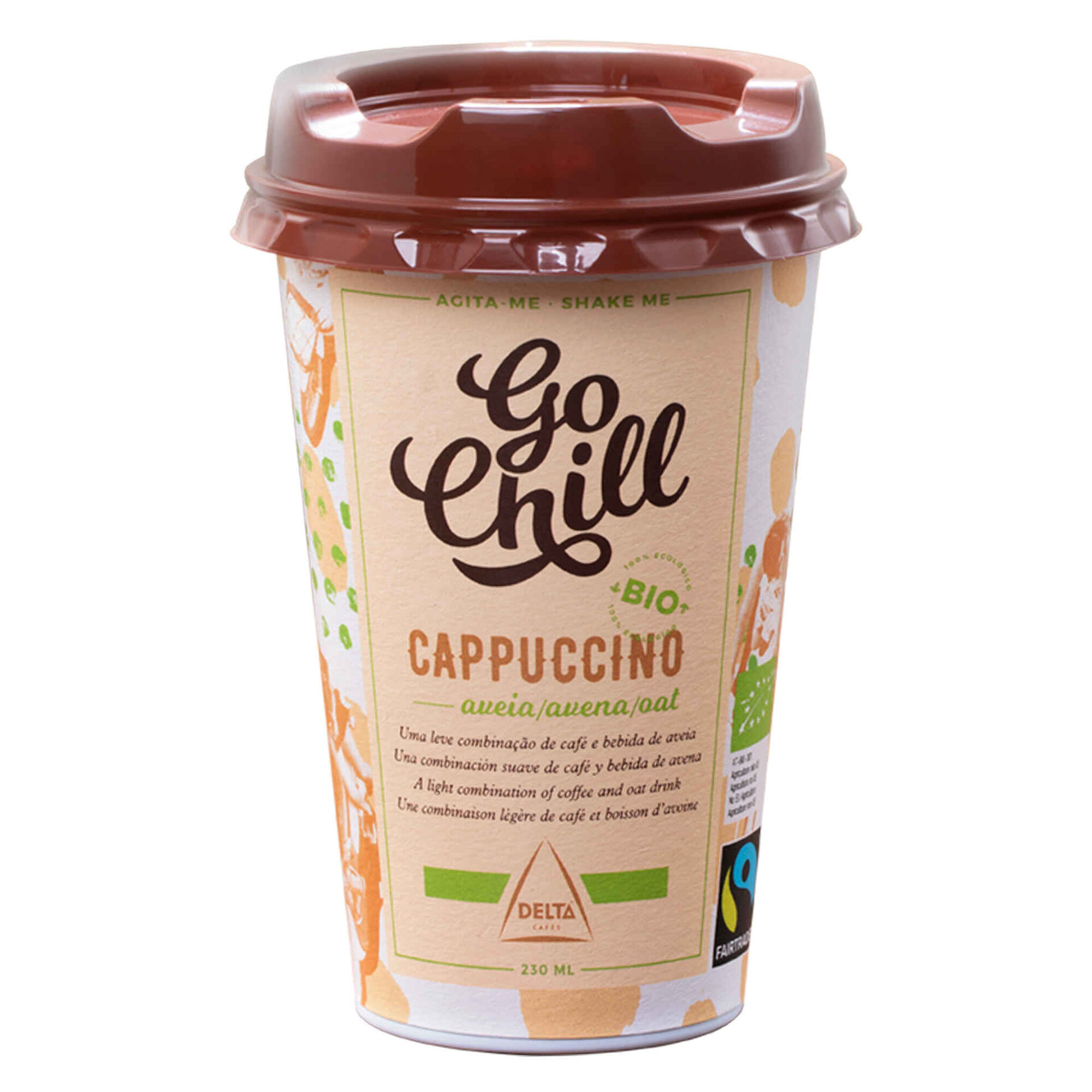 Bebida Vegetal de Aveia Cappuccino Go Chill Biológico Bebida Vegetal de Aveia Cappuccino Go Chill Biológico