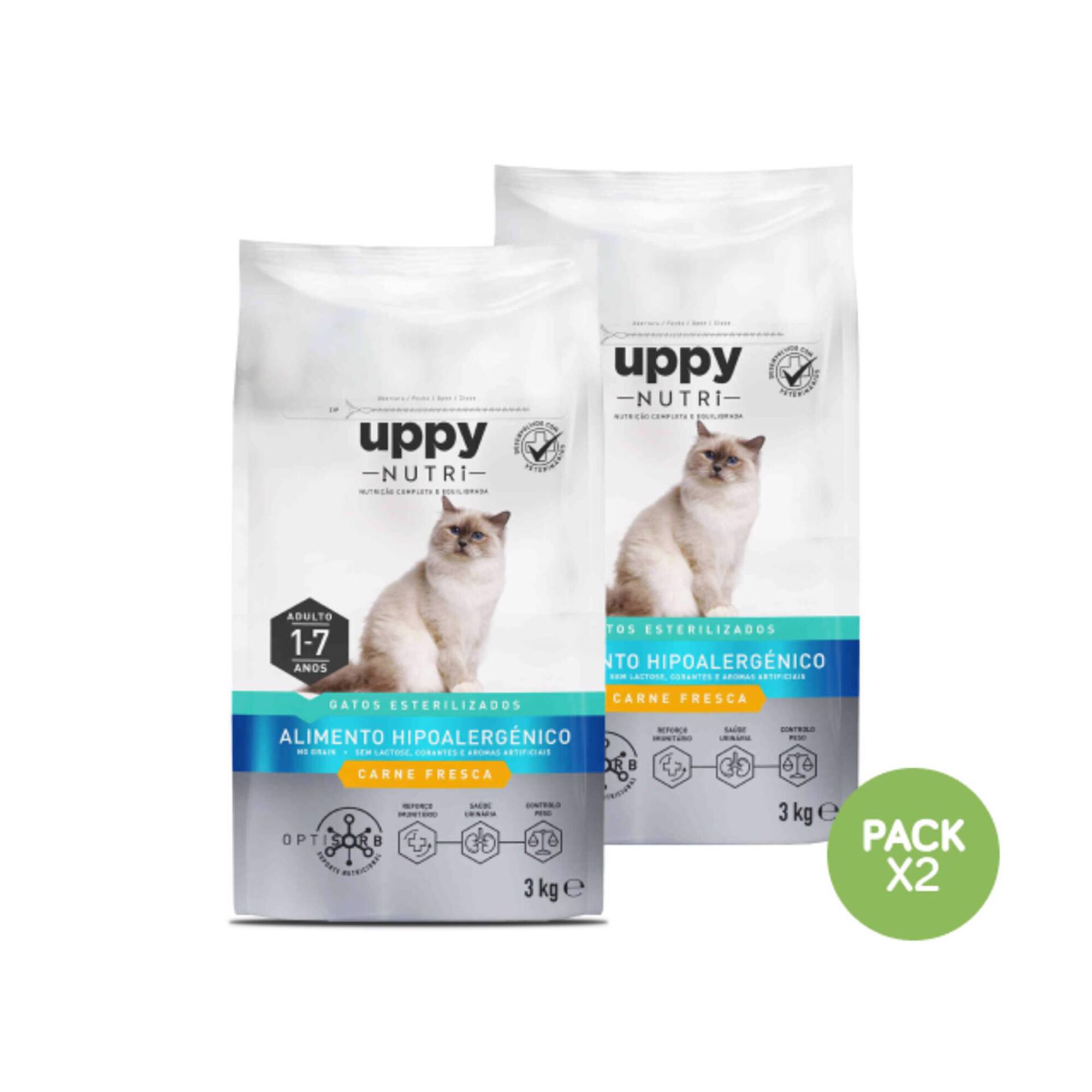 Ração para Gato Adulto Esterilizado Frango