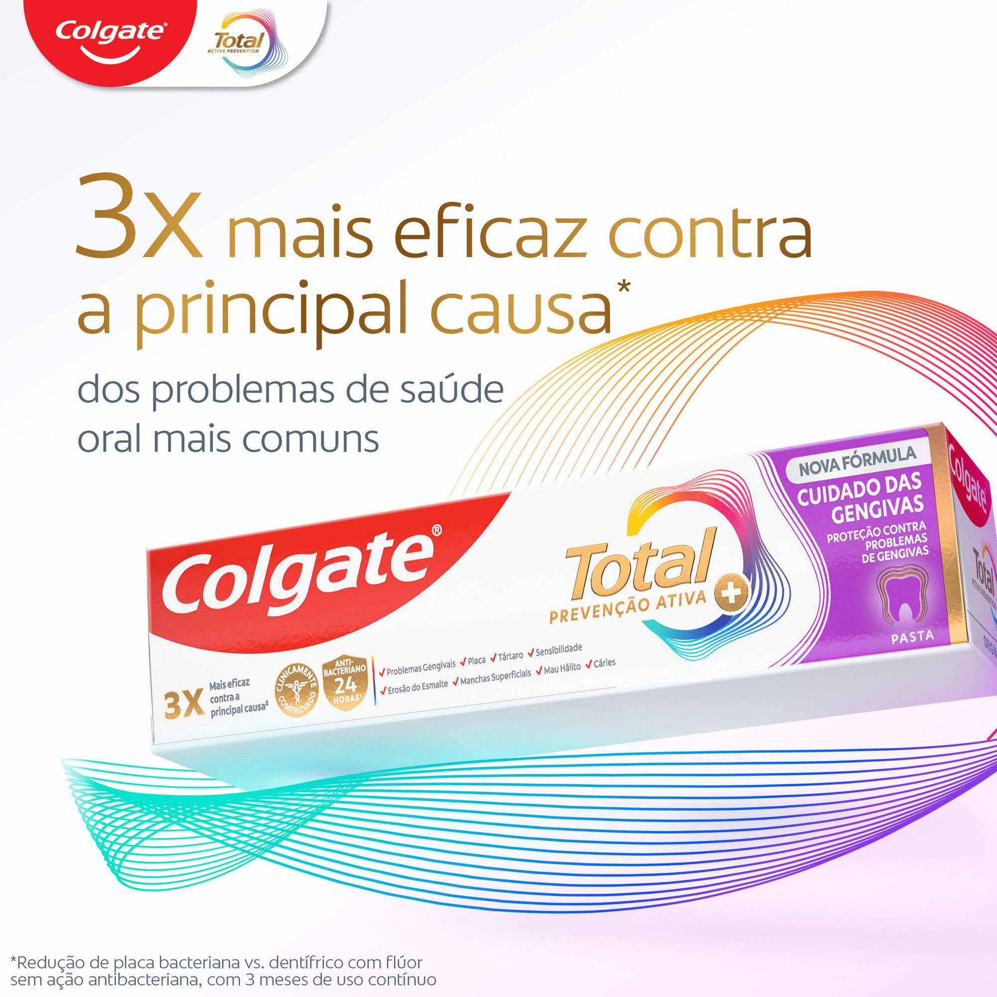 Pasta de Dentes Total Pro Gengivas Saudáveis