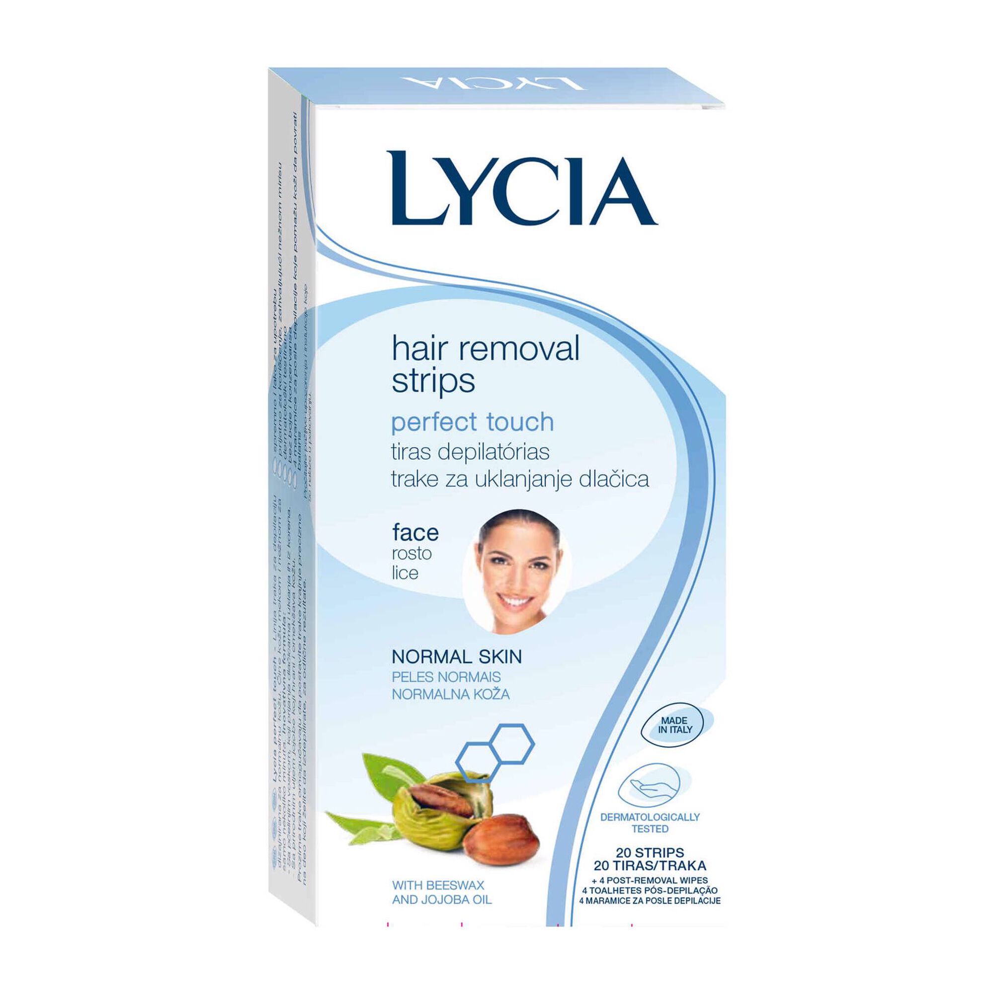 Tiras Depilatórias Cera Faciais Pele Normal
