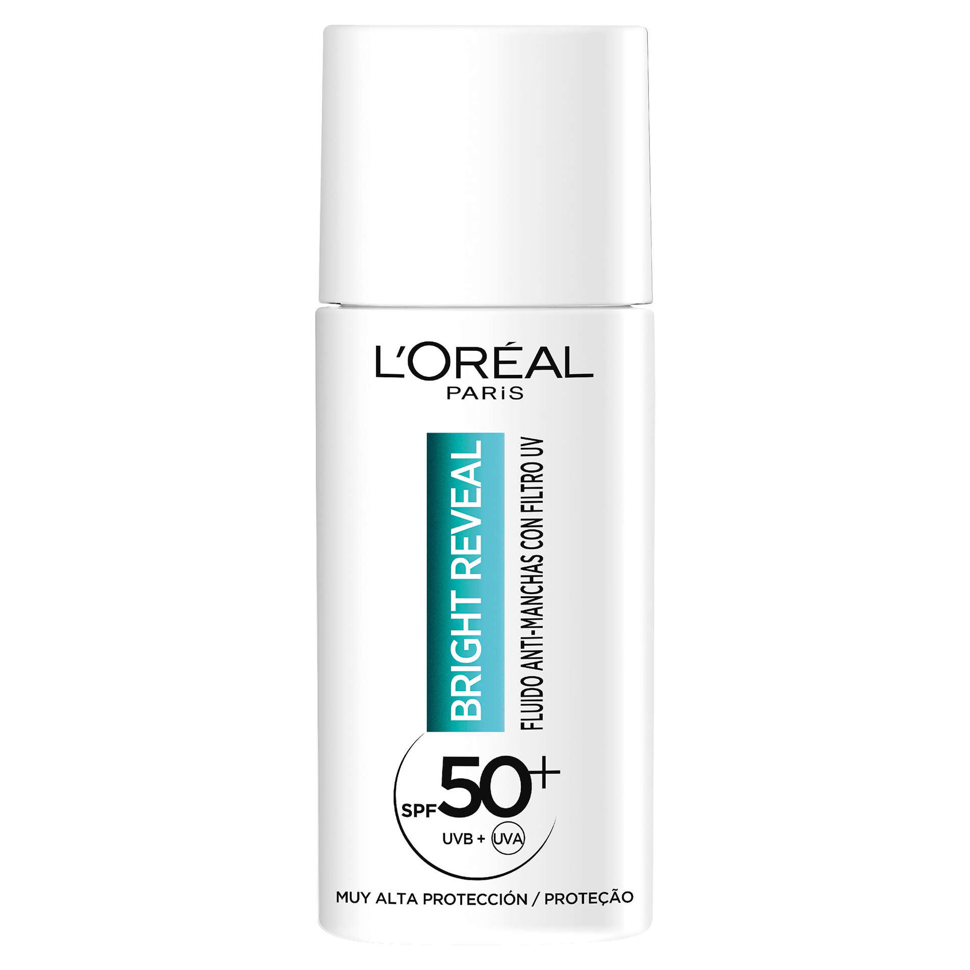 Fluído Rosto Hidratante Bright Reveal FPS50+ Anti-manchas Fluído Rosto Hidratante Bright Reveal FPS50+ Anti-manchas