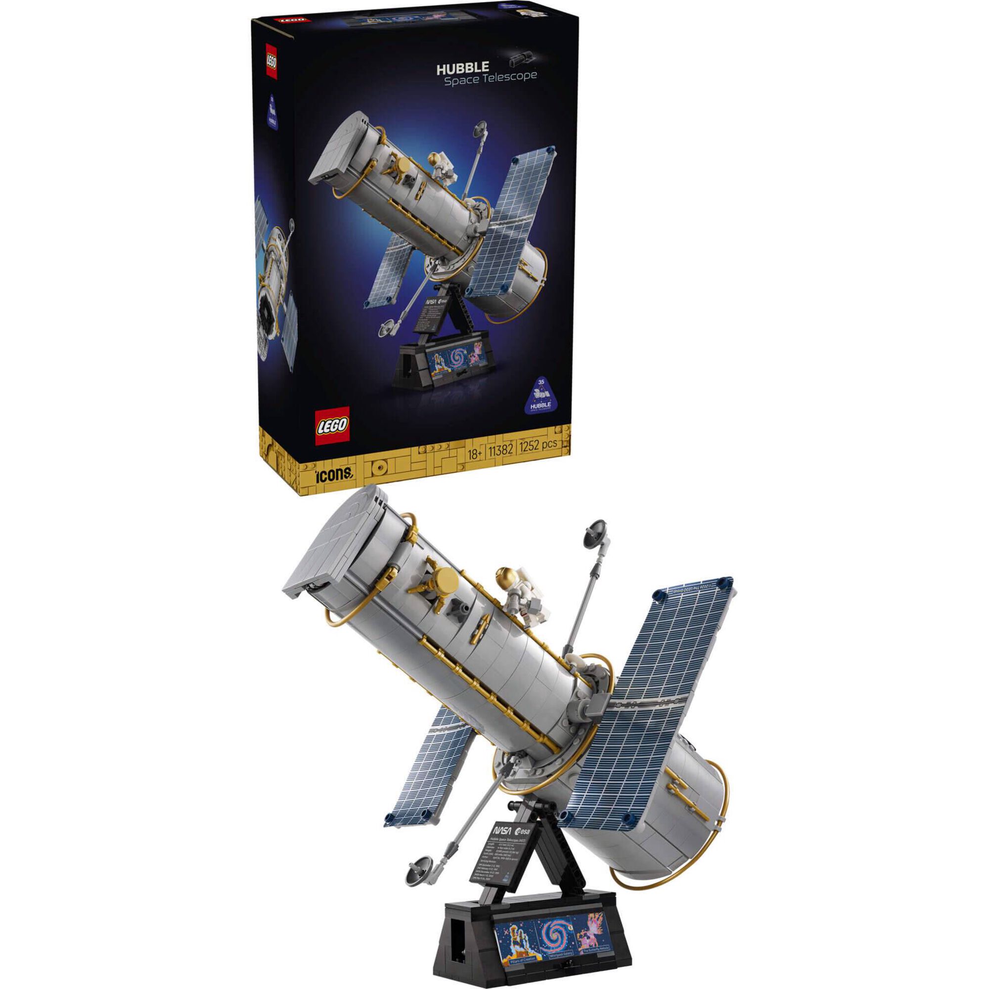 LEGO Icons - Telesc&oacute;pio Espacial Hubble - 11382