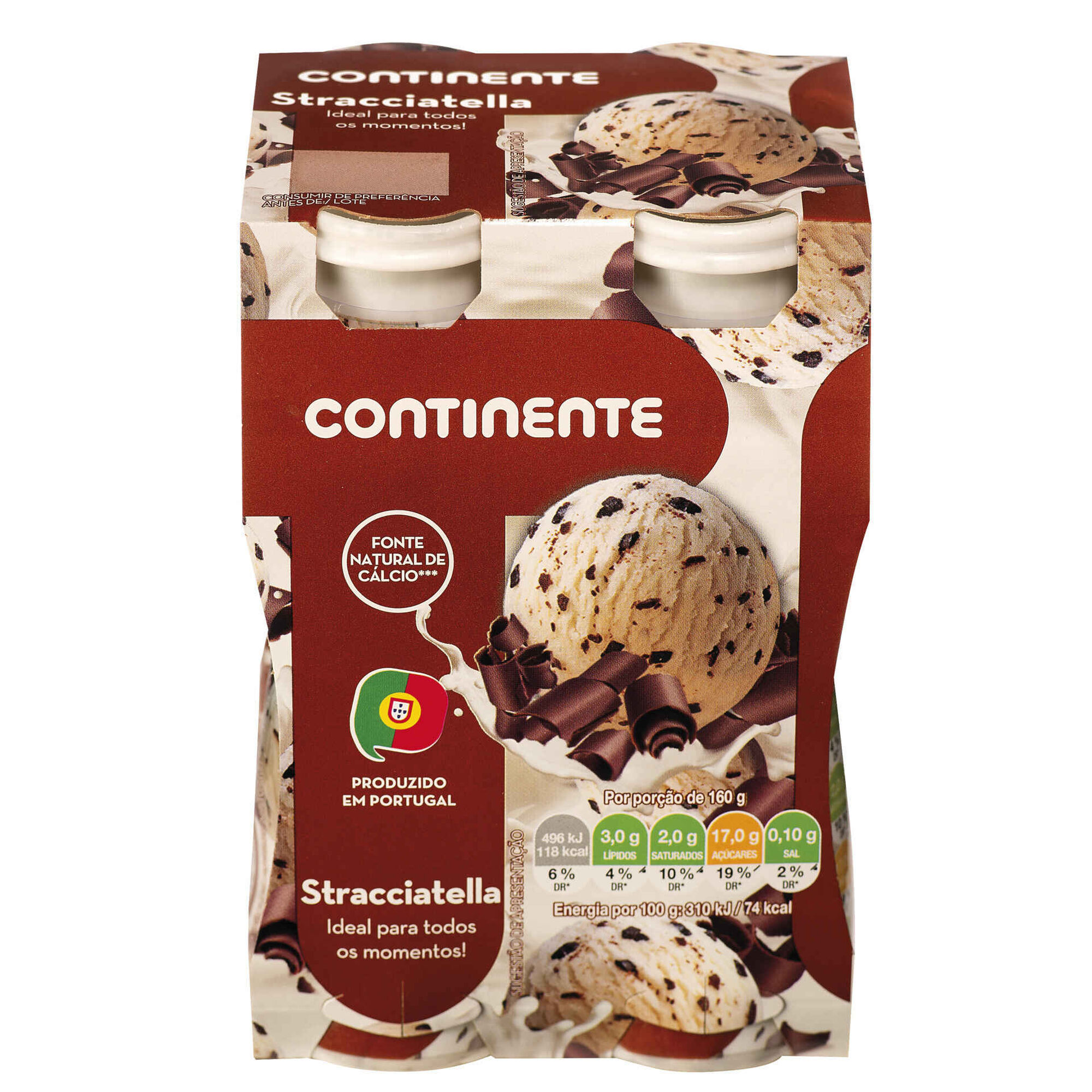 Iogurte Líquido Stracciatella Iogurte Líquido Stracciatella