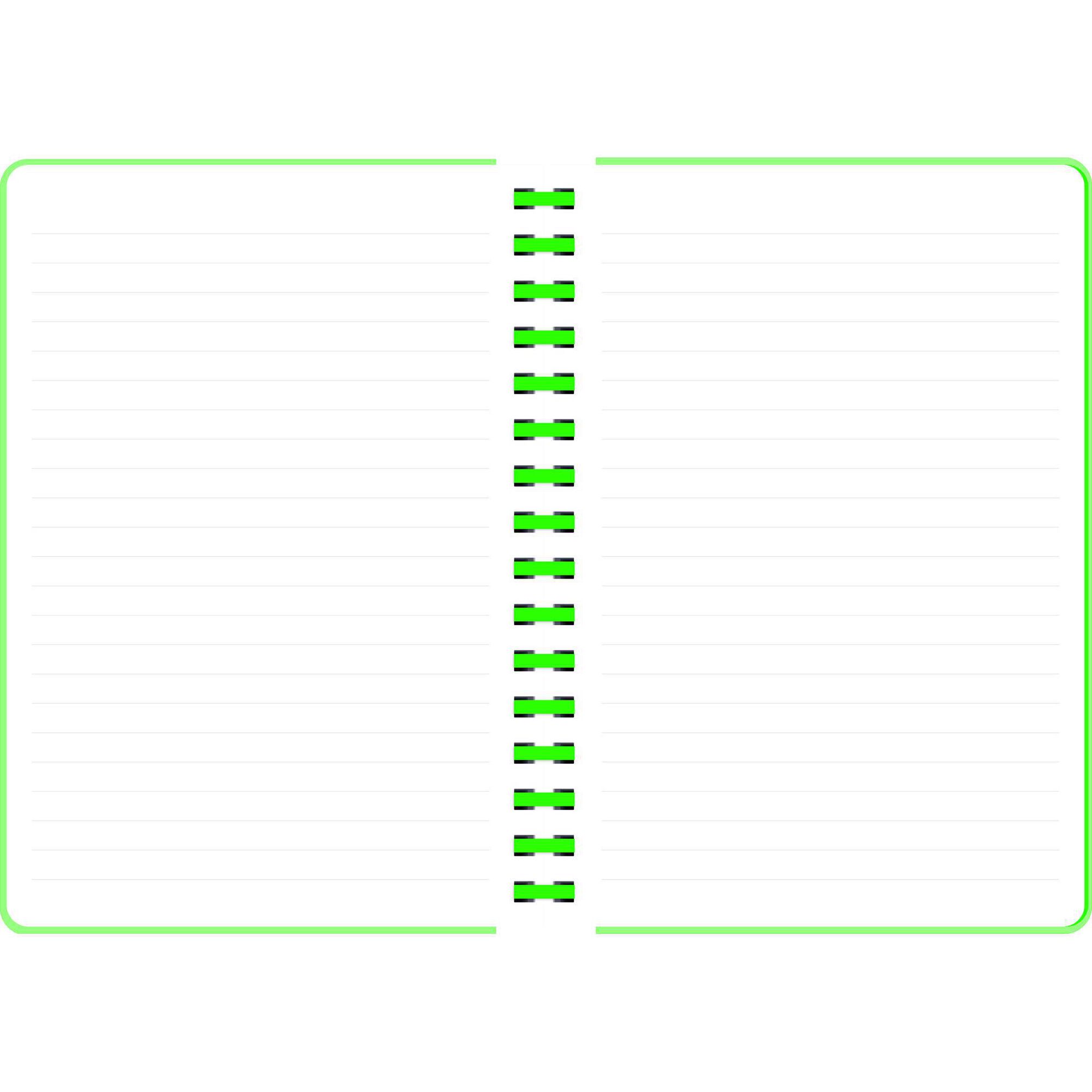 Caderno A5 Neon Pautado (v&aacute;rias cores) Note!