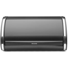 Caixa P&atilde;o com Tampa Deslizante Preto Brabantia