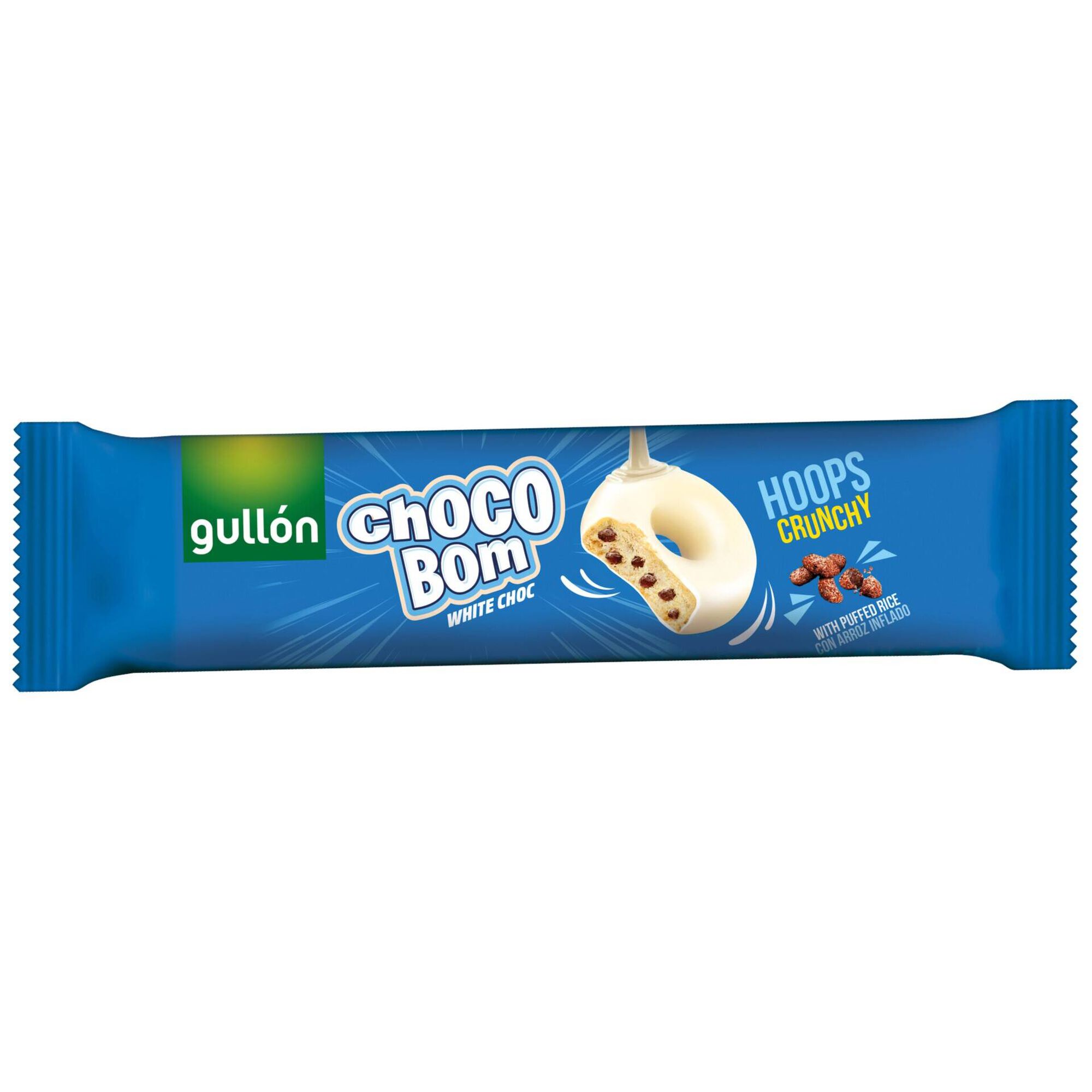 Bolacha com Cobertura Chocolate Branco
