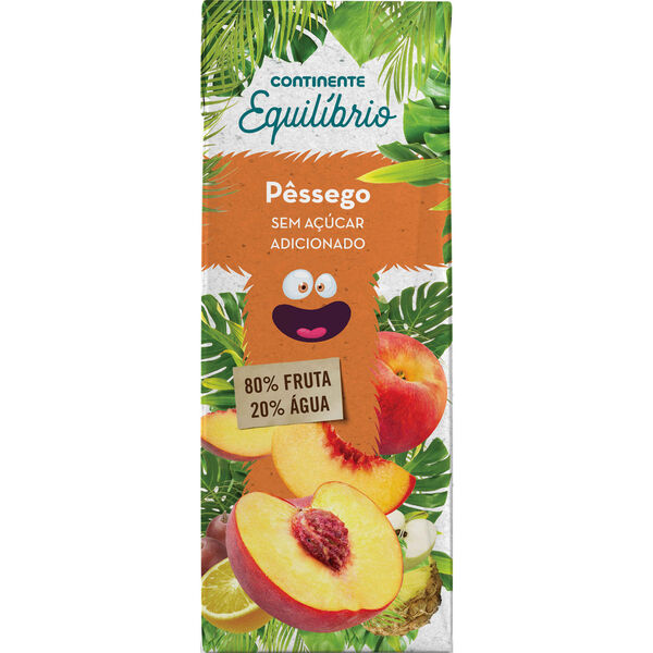 Néctar Pêssego Infantil Continente Equilíbrio