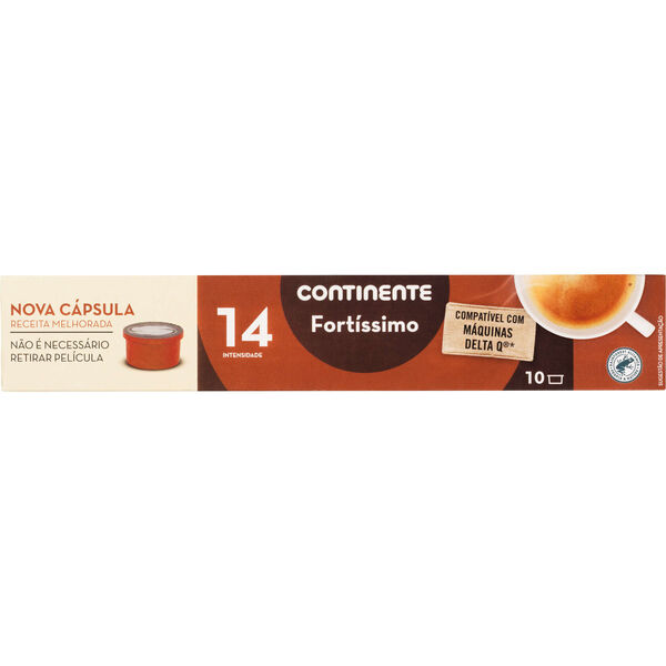 Cápsulas de Café Fortíssimo Int 14 Continente