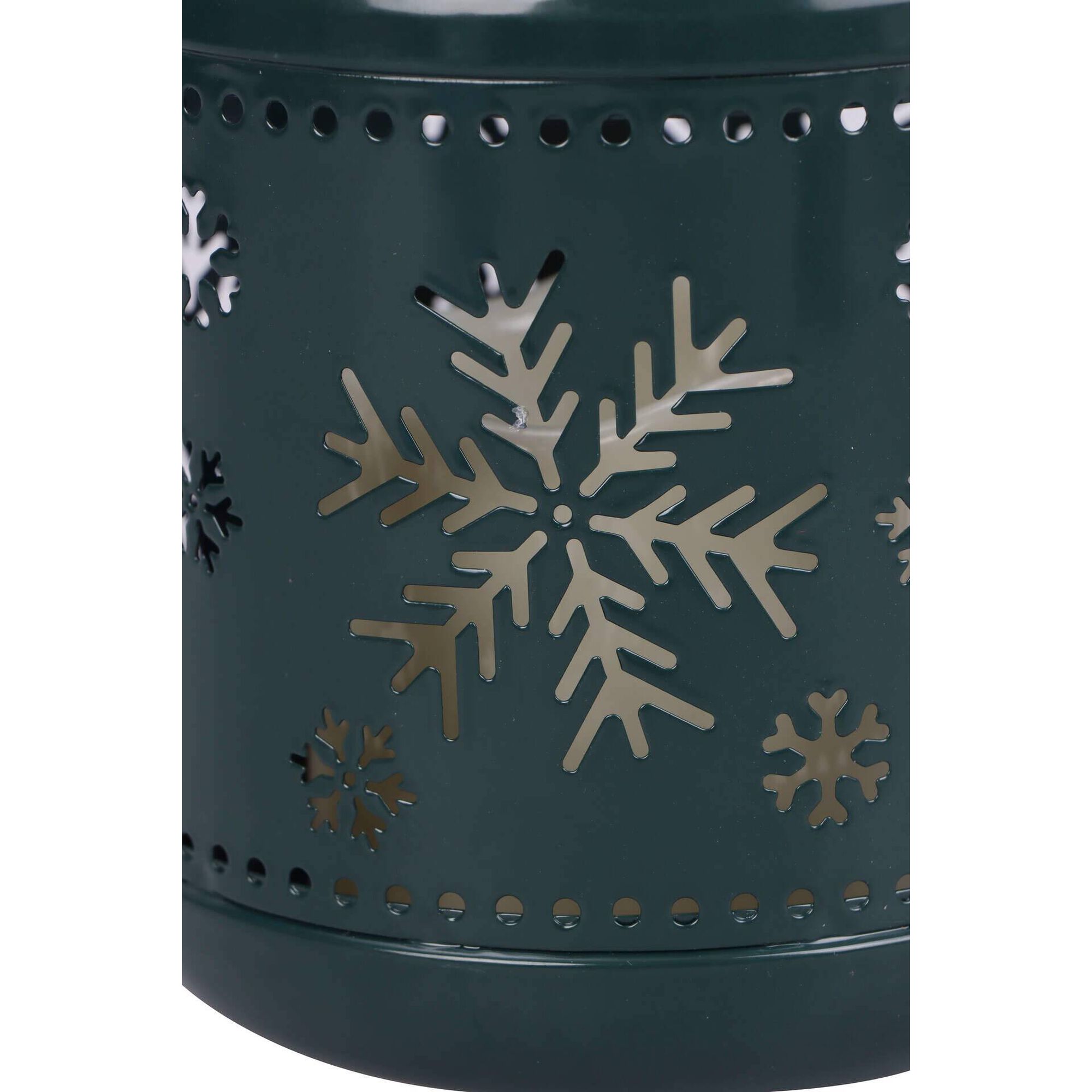 Lanterna de Metal Verde