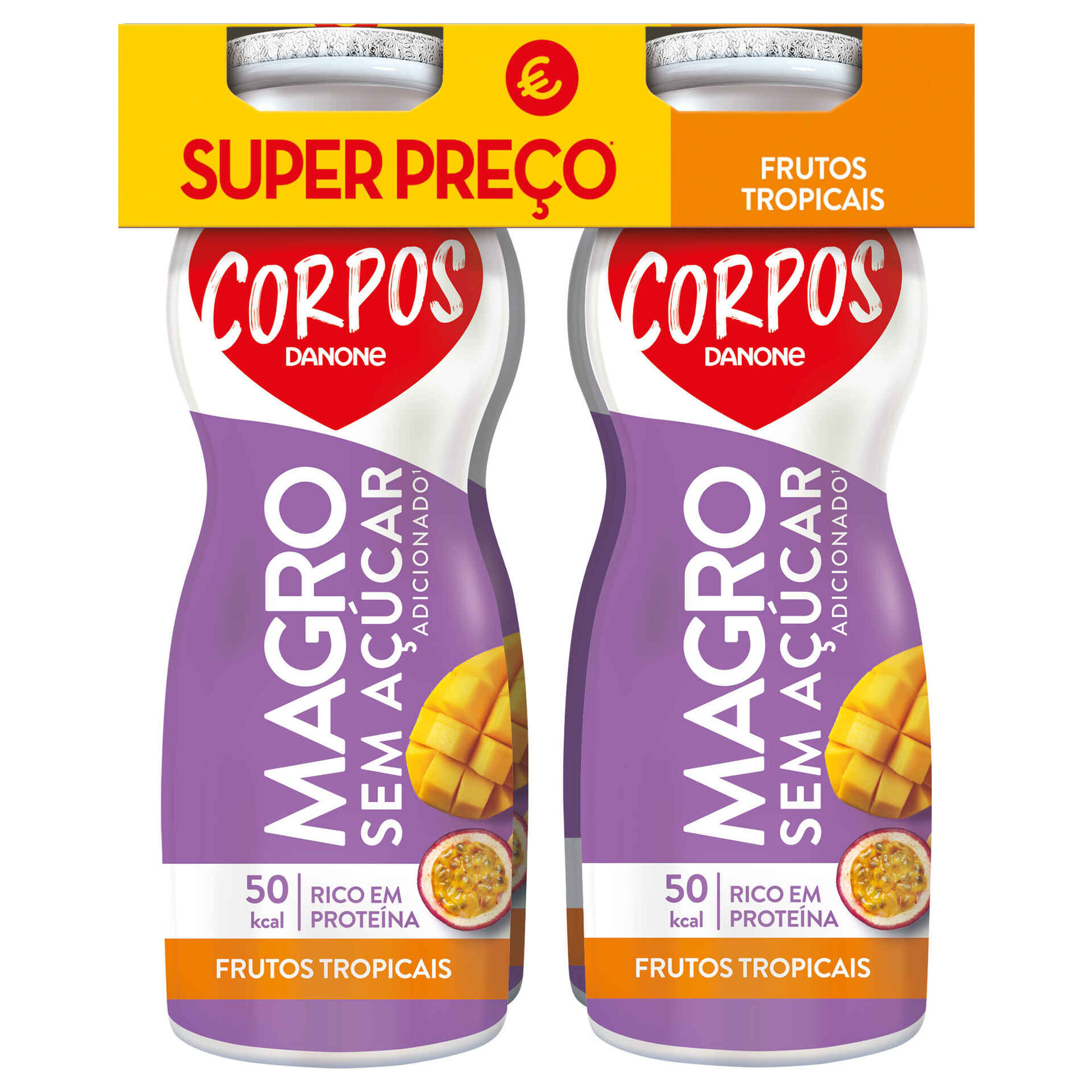 Iogurte Magro Líquido Frutos Tropicais Iogurte Magro Líquido Frutos Tropicais