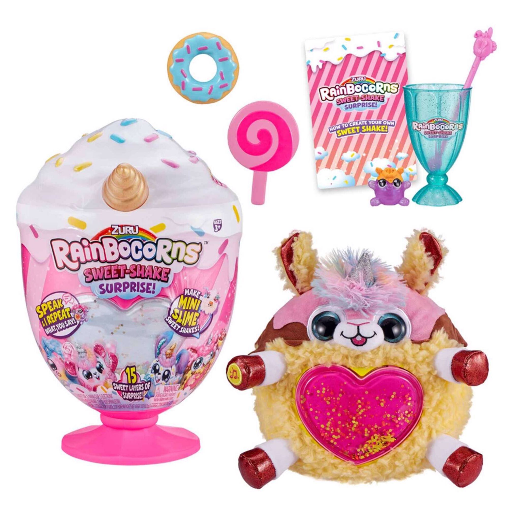 Peluches Batidos Surpresa Rainbocorns S3 (vários modelos) Peluches Batidos Surpresa Rainbocorns S3 (vários modelos)