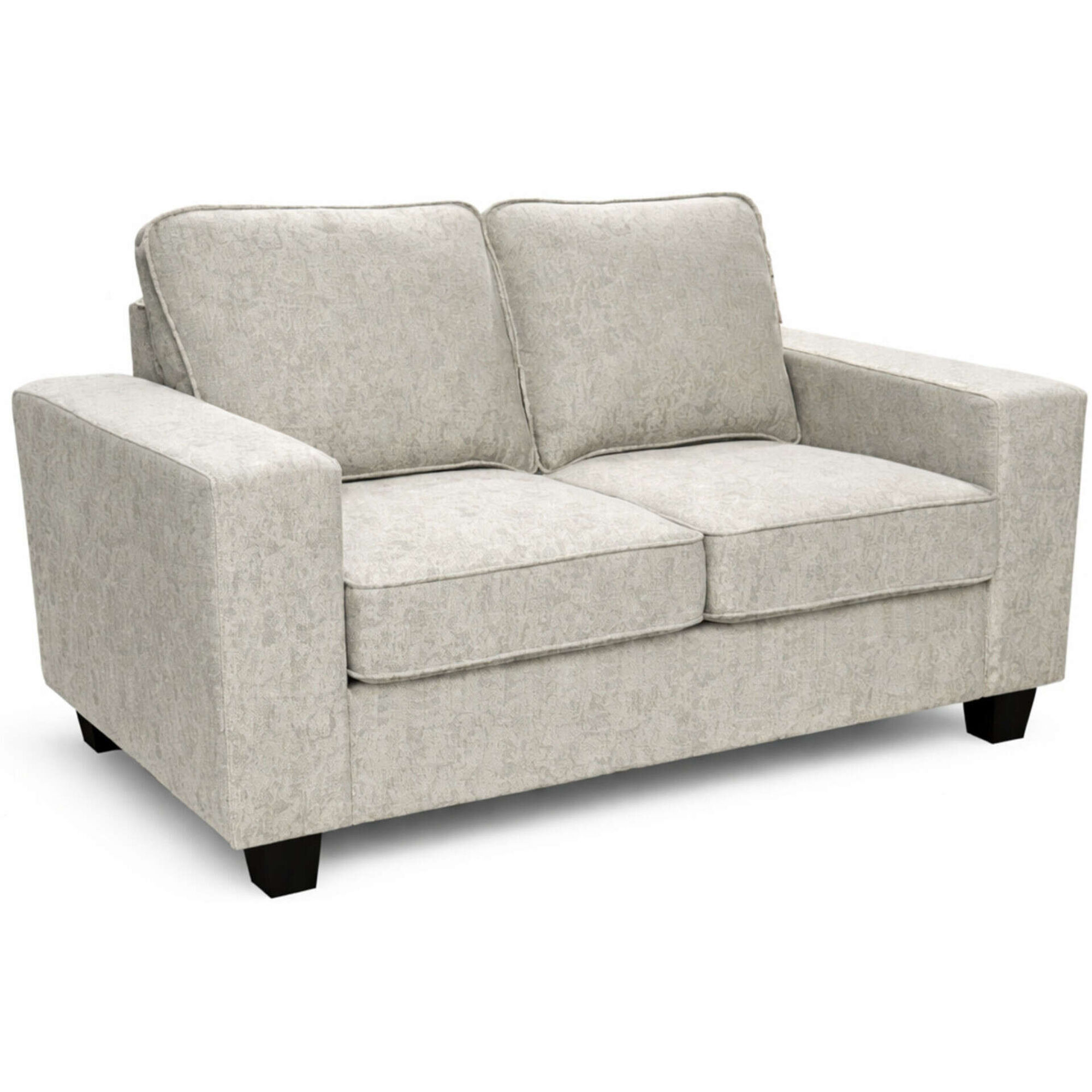 Sof&aacute; 2 Lugares 148x87x88cm Leipzig Cinza Kasa