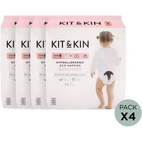 Fraldas Ecol&oacute;gicas 14+kg T6 Kit&Kin