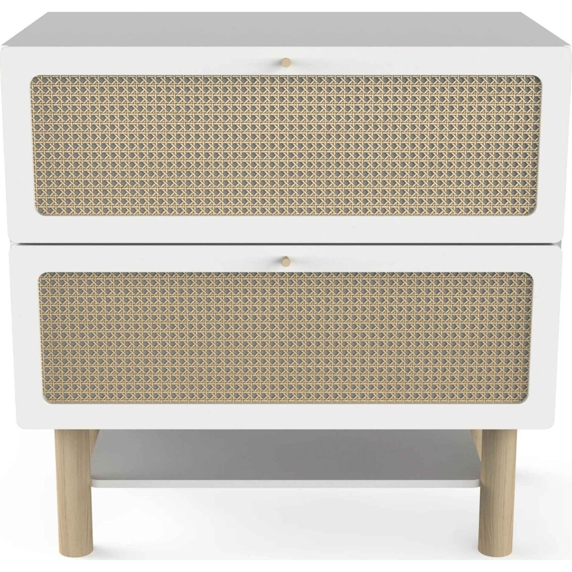 C&oacute;moda 90x87x55cm Branco Ochna Twinko