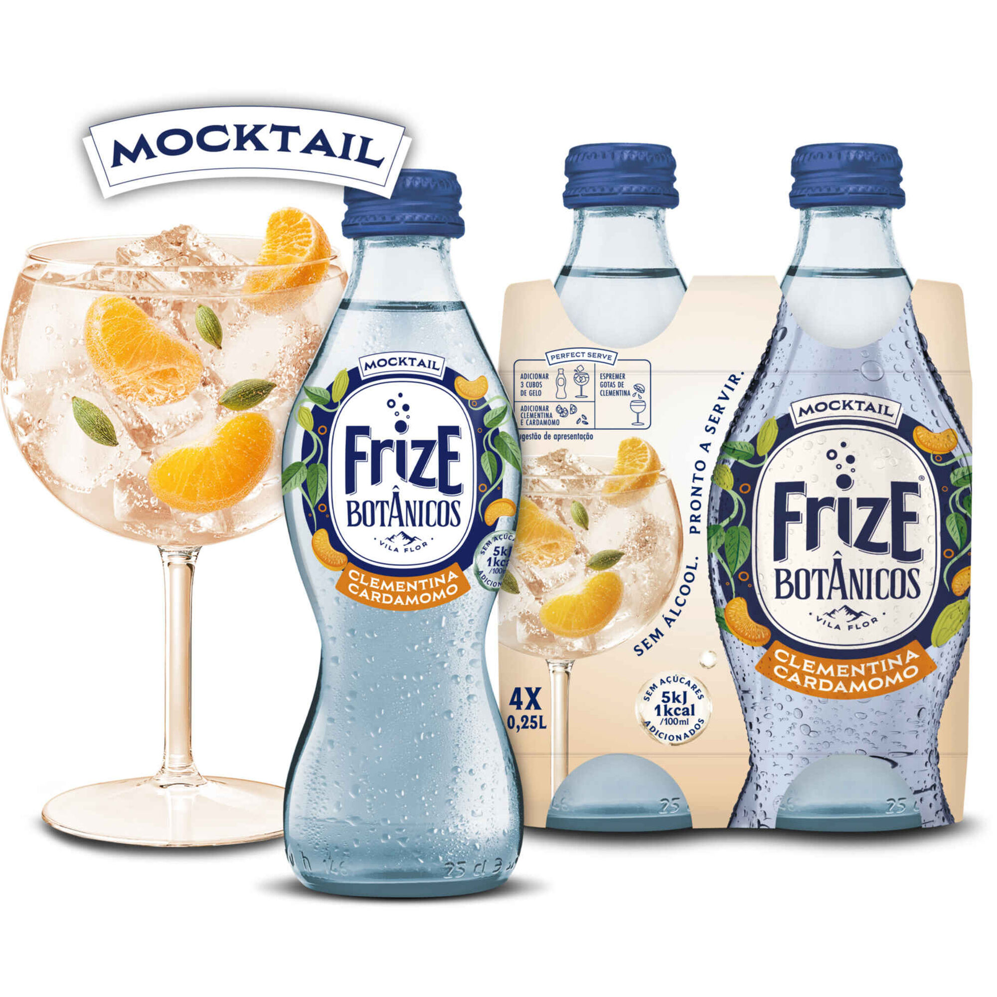 Mocktail Clementina e Cardamomo Bot&acirc;nicos Frize