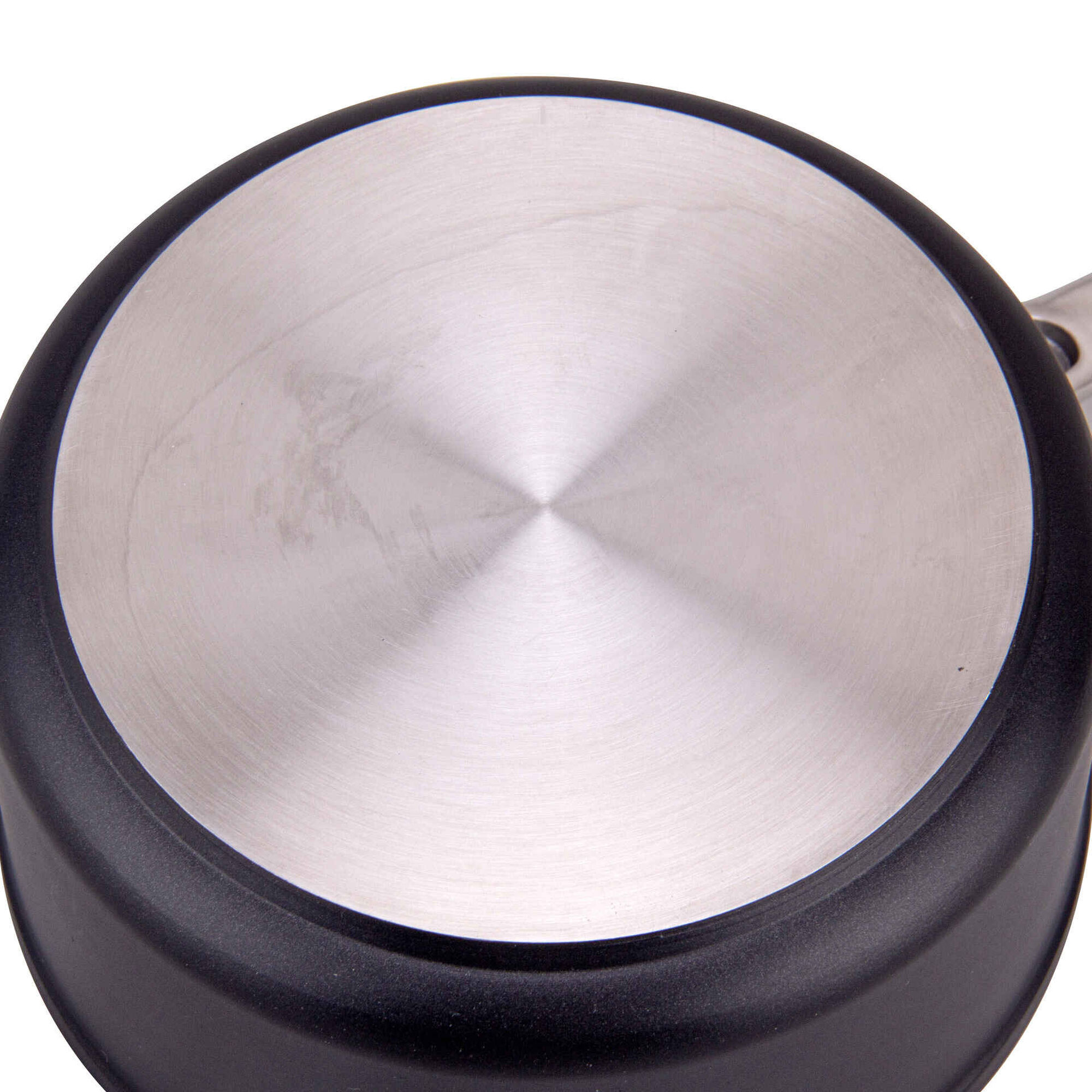 Caçarola Antiaderente com Cabo e Tampa 16cm Platina Indução Total Caçarola Antiaderente com Cabo e Tampa 16cm Platina Indução Total