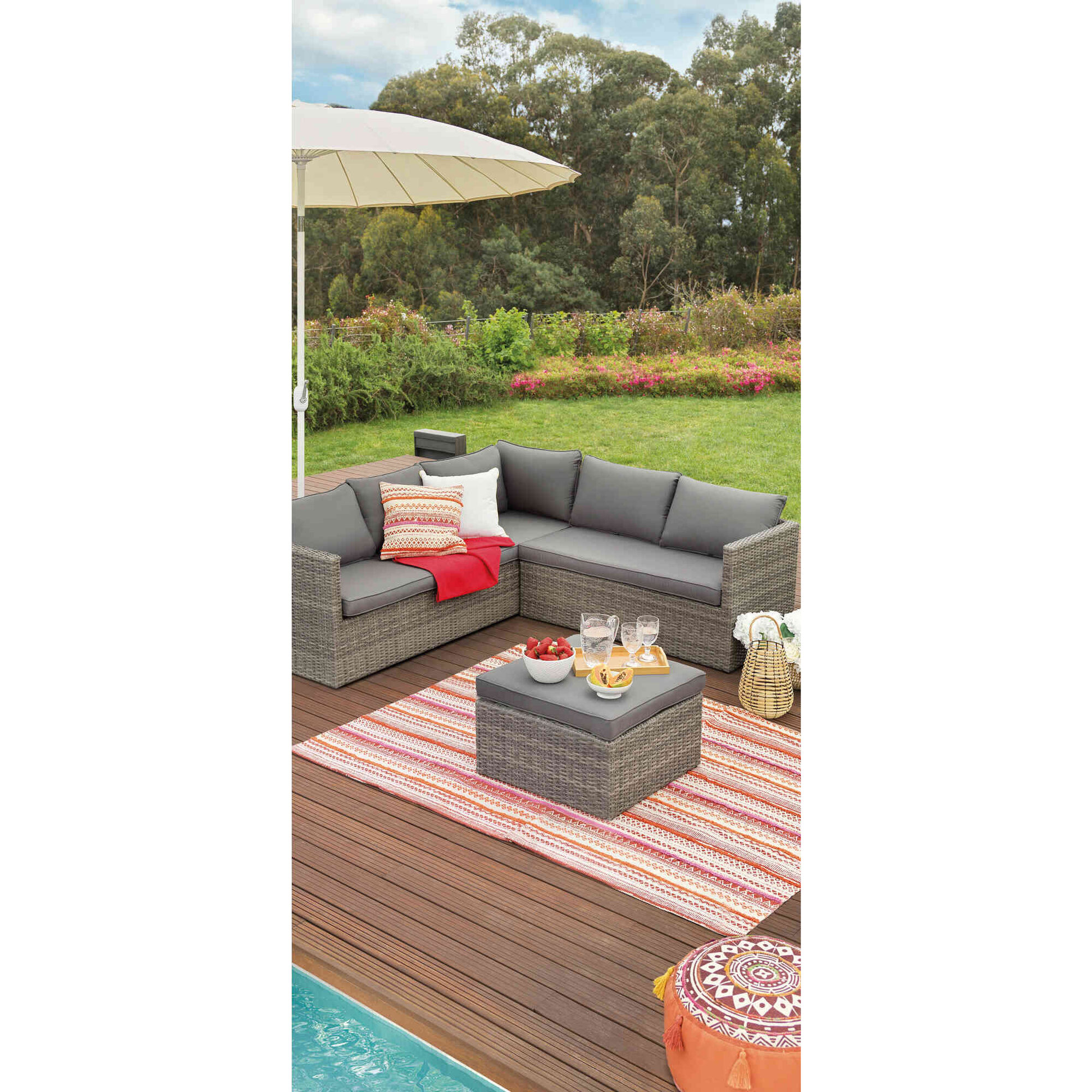 Conjunto Jardim 5 Lugares Dallas