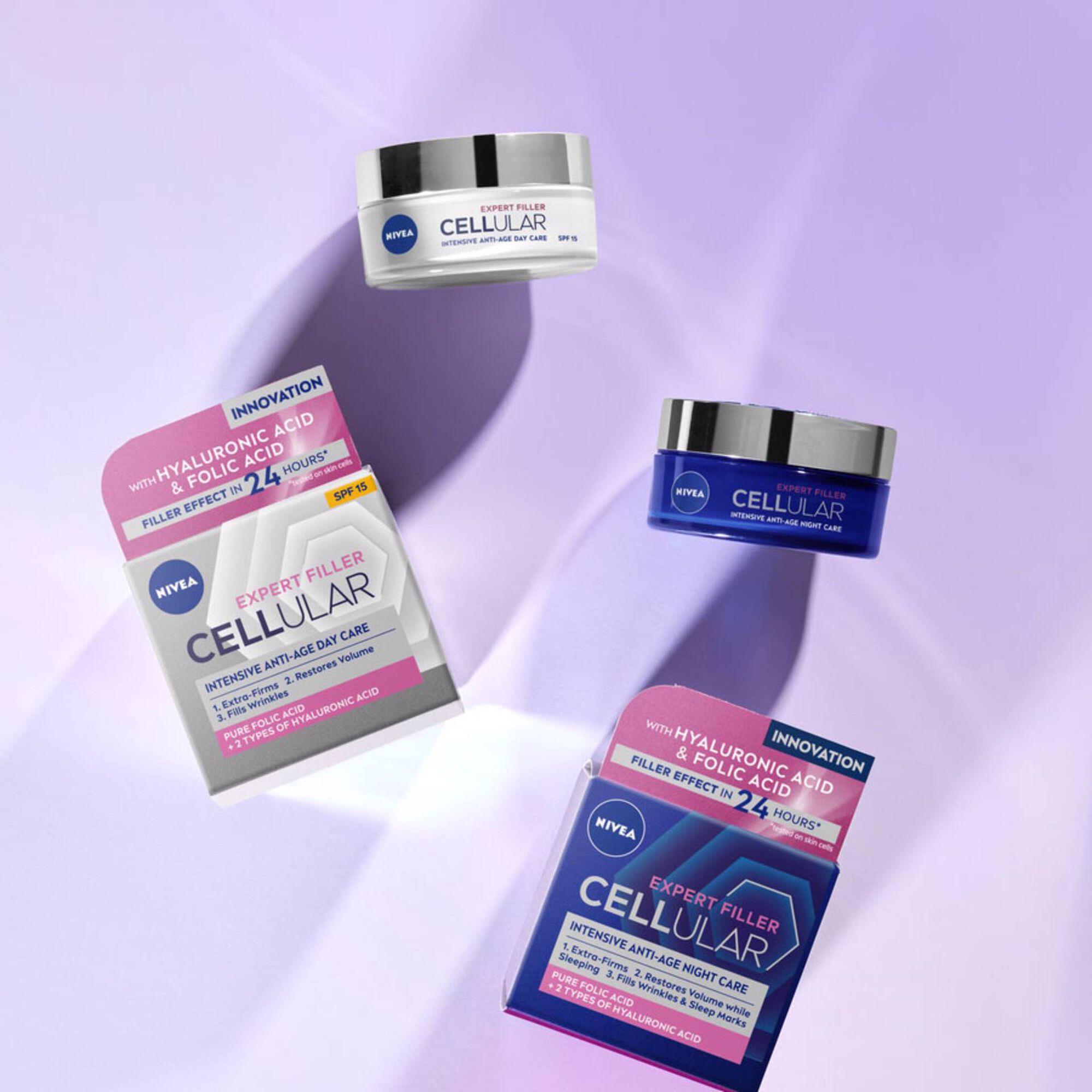 Creme de Rosto Noite Cellular Expert Filler Anti-idade