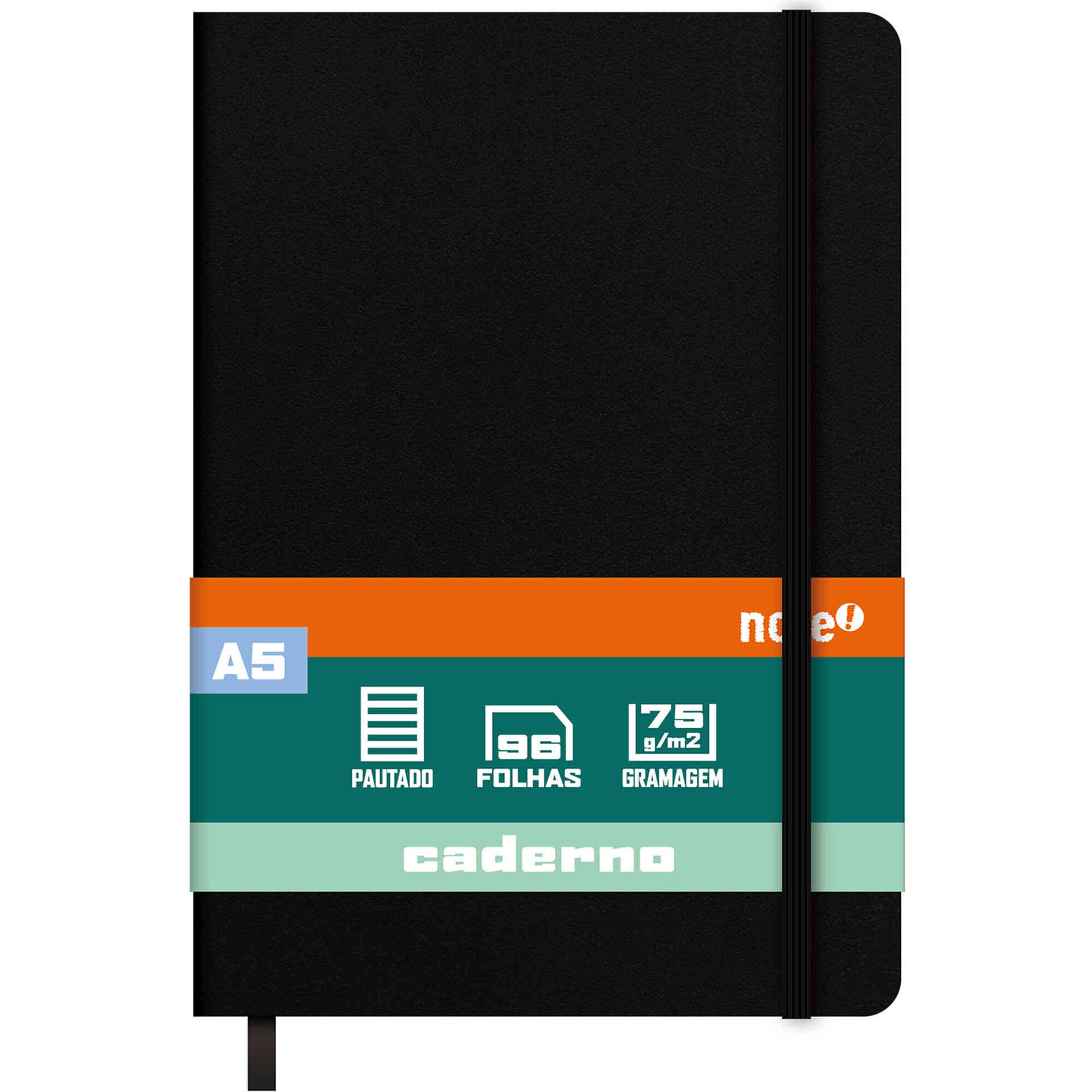 Caderno Agrafado A5 Capa Soft Pautado Note!